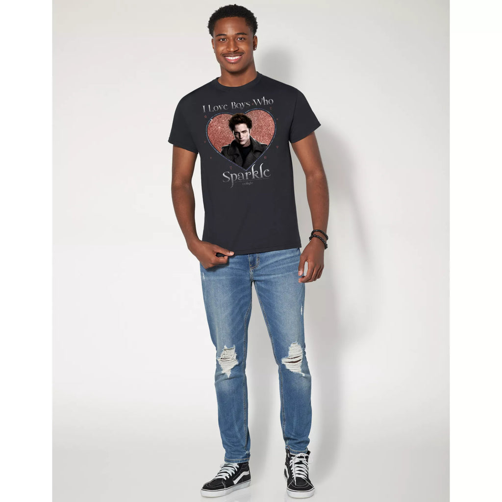I Love Boys Who Sparkle T Shirt - Twilight