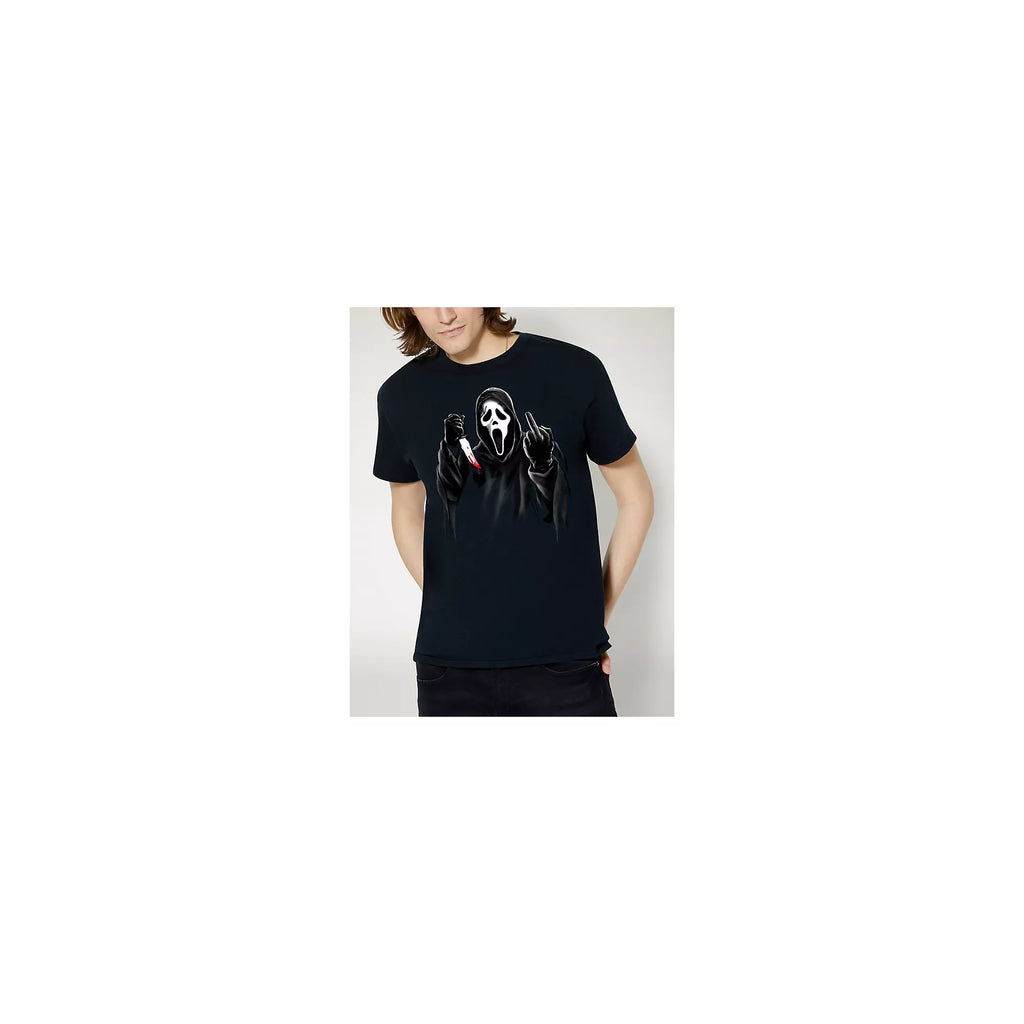 Ghost Face Middle Finger T Shirt