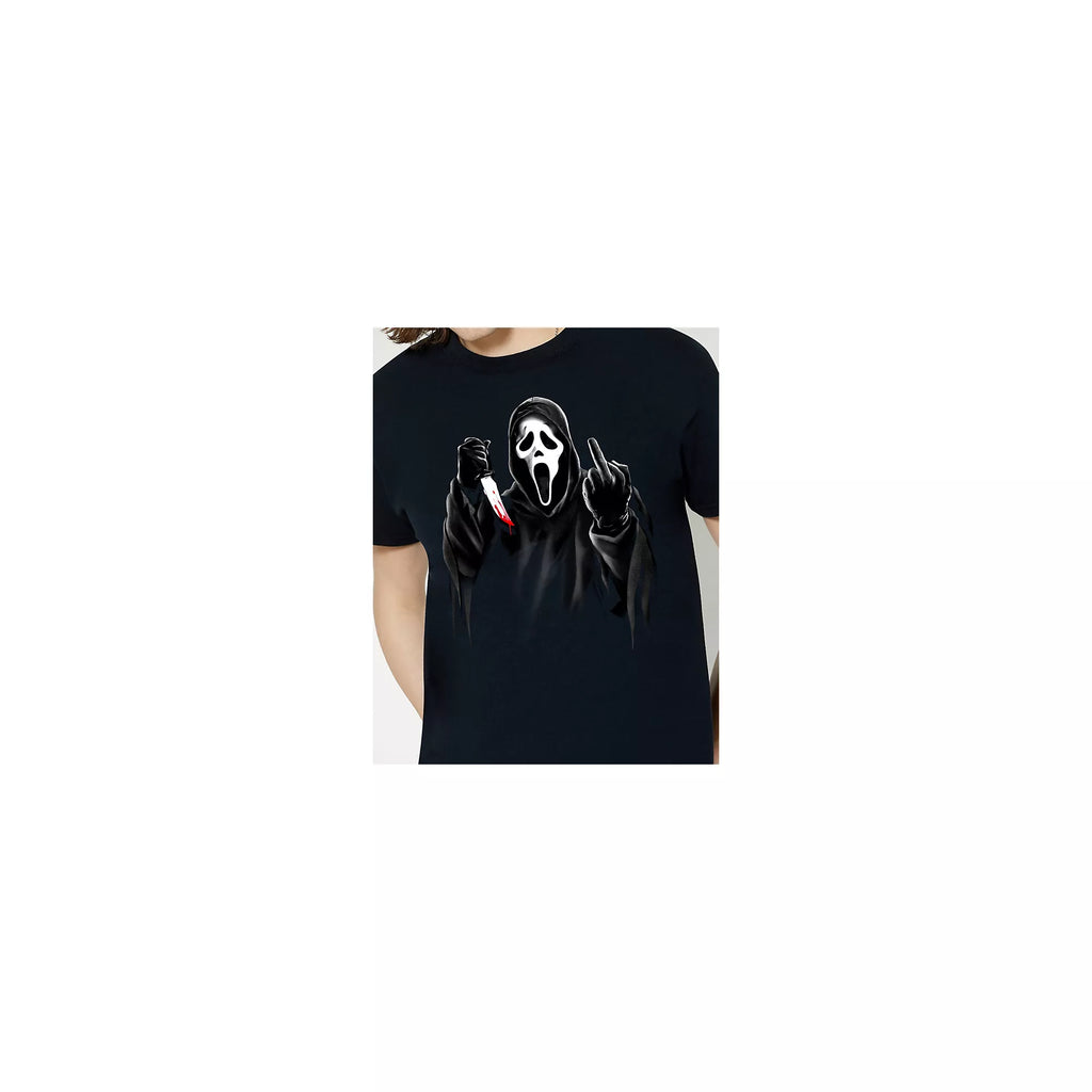Ghost Face Middle Finger T Shirt