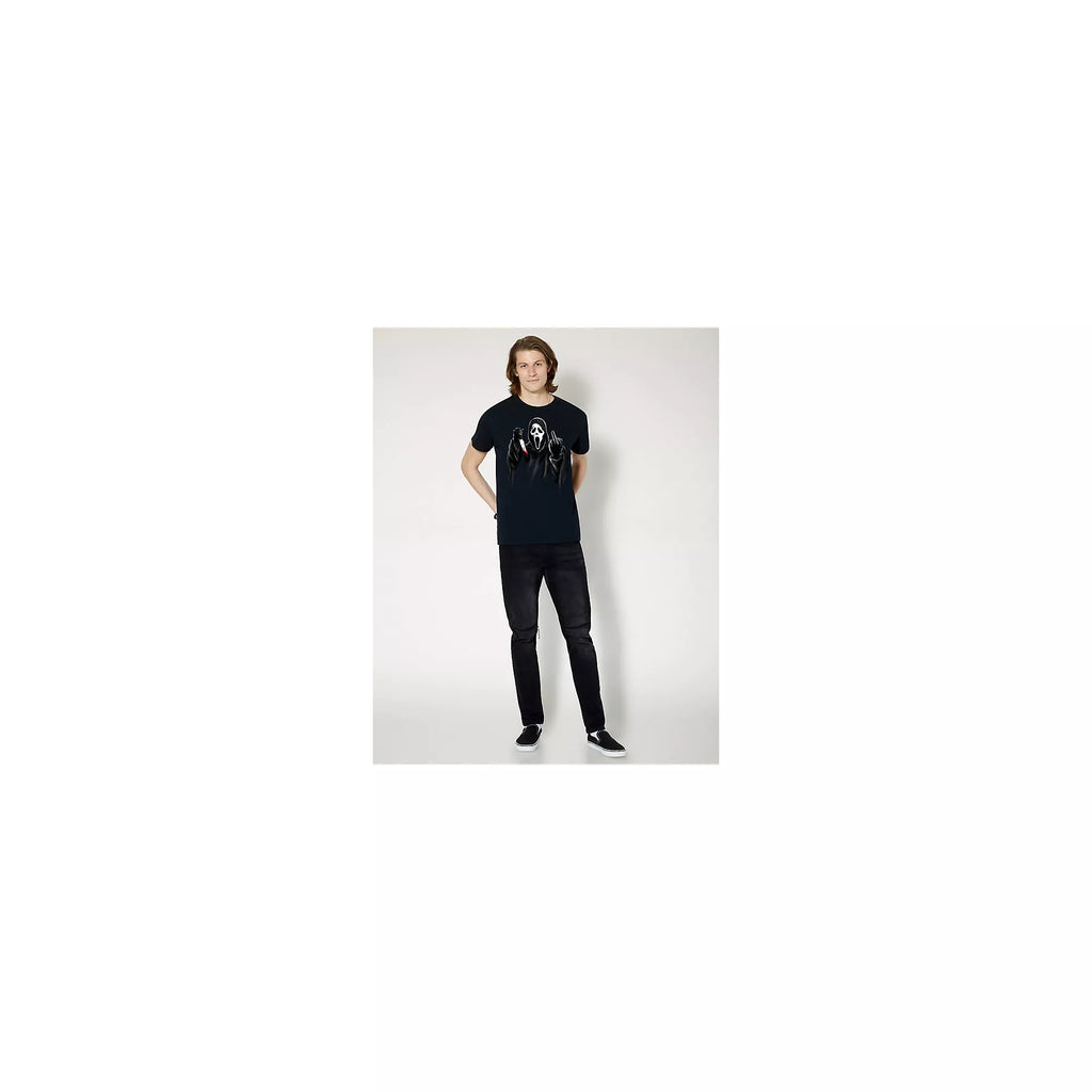 Ghost Face Middle Finger T Shirt