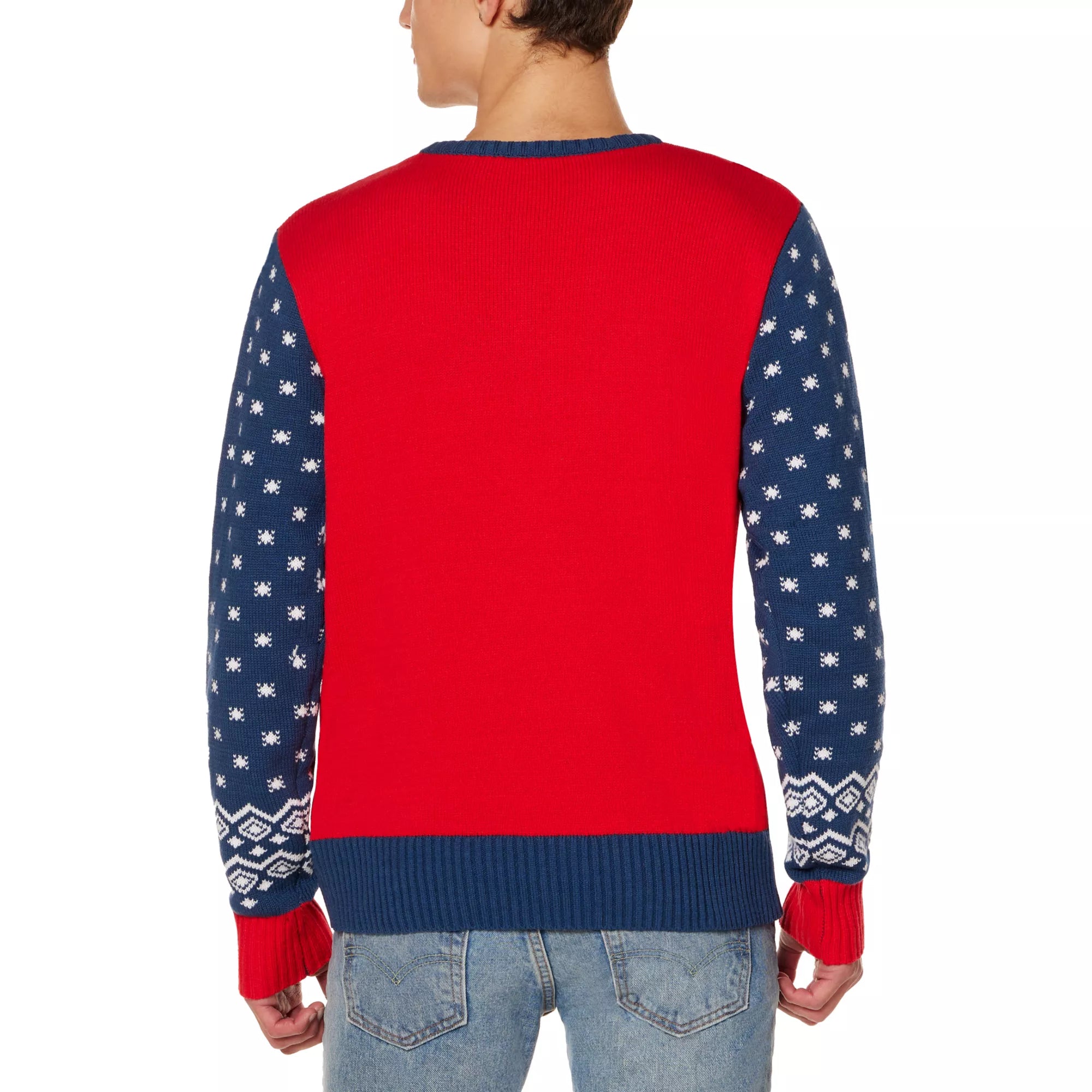 Light-Up Clark Griswold Kiss My Ass Christmas Sweater - National Lampoon's Christmas Vacation