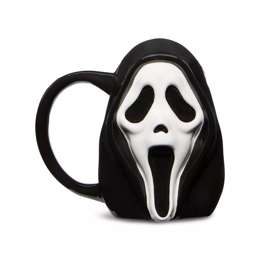 Ghost Face Molded Coffee Mug - 17 oz.
