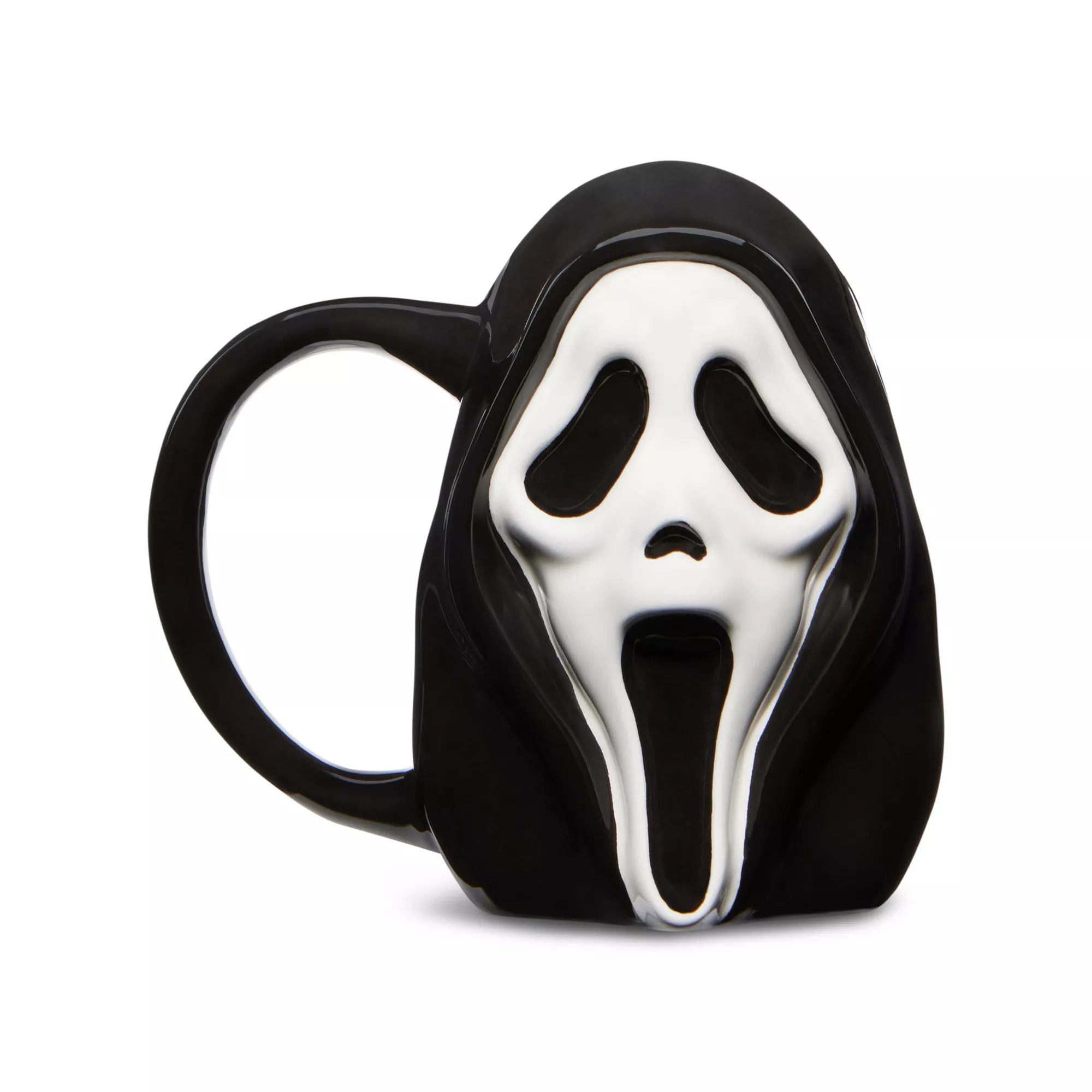 Ghost Face Molded Coffee Mug - 17 oz.
