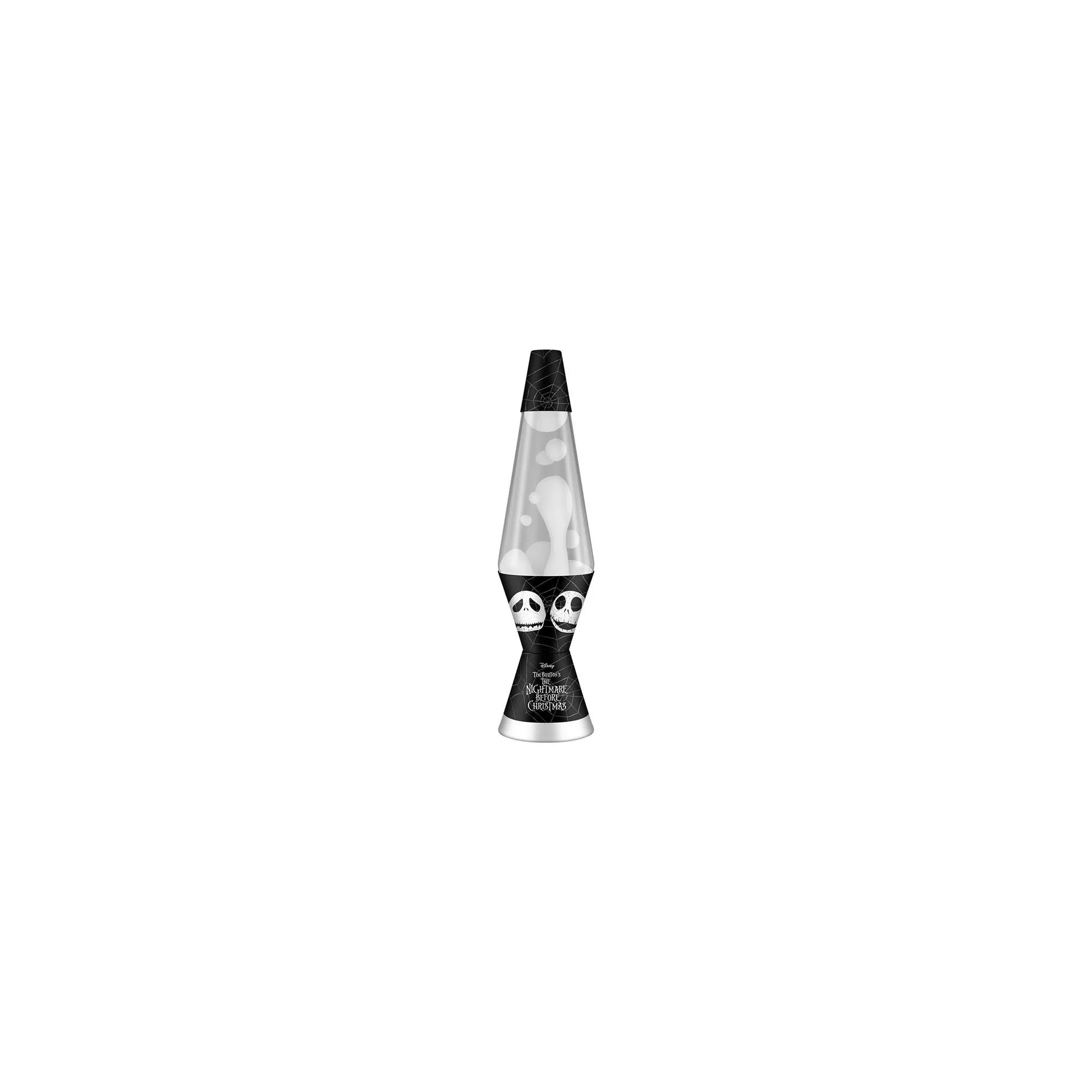 The Nightmare Before Christmas Jack Skellington 17 Inch Black and White Lava Lamp