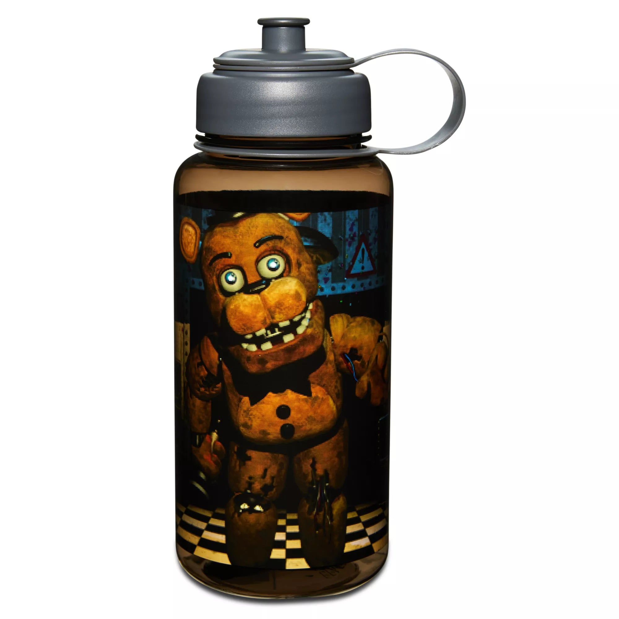 Checkered Floor Freddy Fazbear Water Bottle 30 oz. - Five Nights at Freddy's