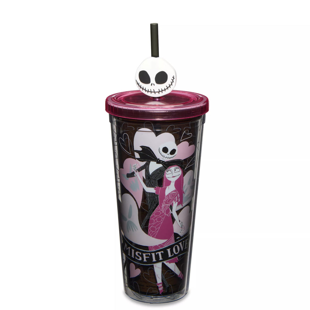Misfit Love Cup with Straw 24 oz. - The Nightmare Before Christmas