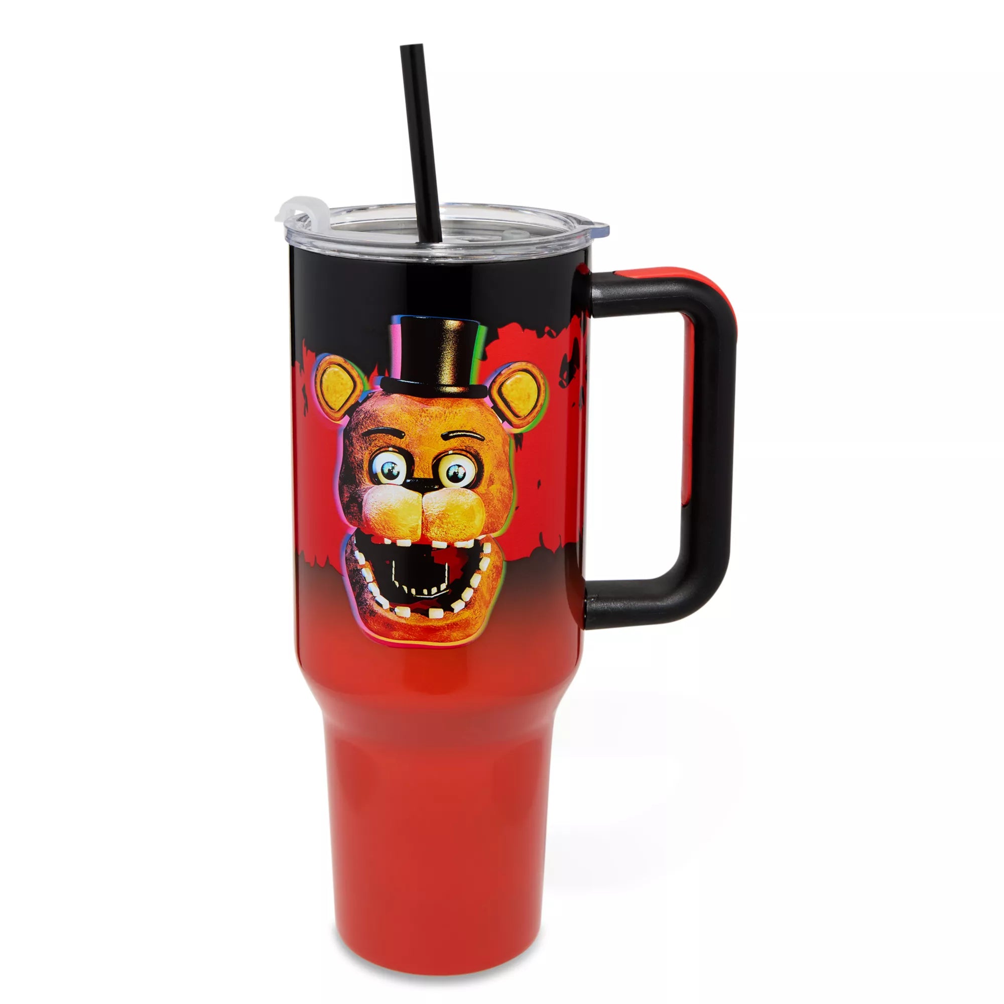 Freddy Fazbear Travel Tumbler with Straw 40 oz. - Five Nights at Freddy's