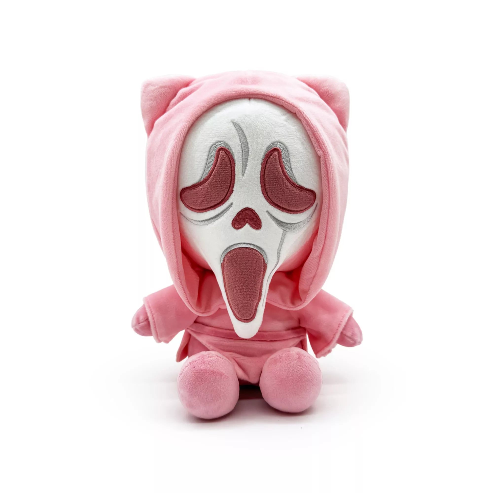Pink Ghost Face Plush