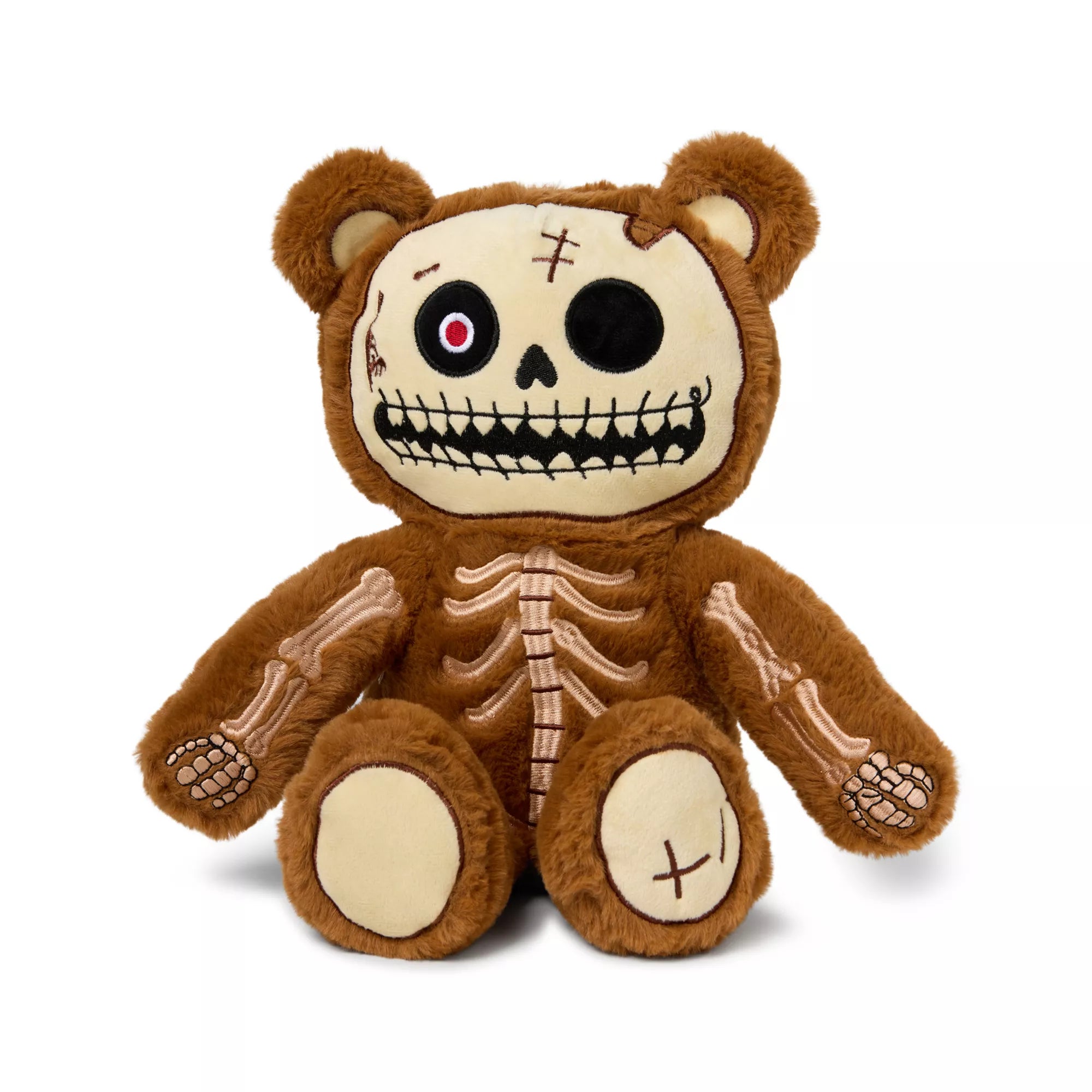 Brown Skeleton Bear Plush