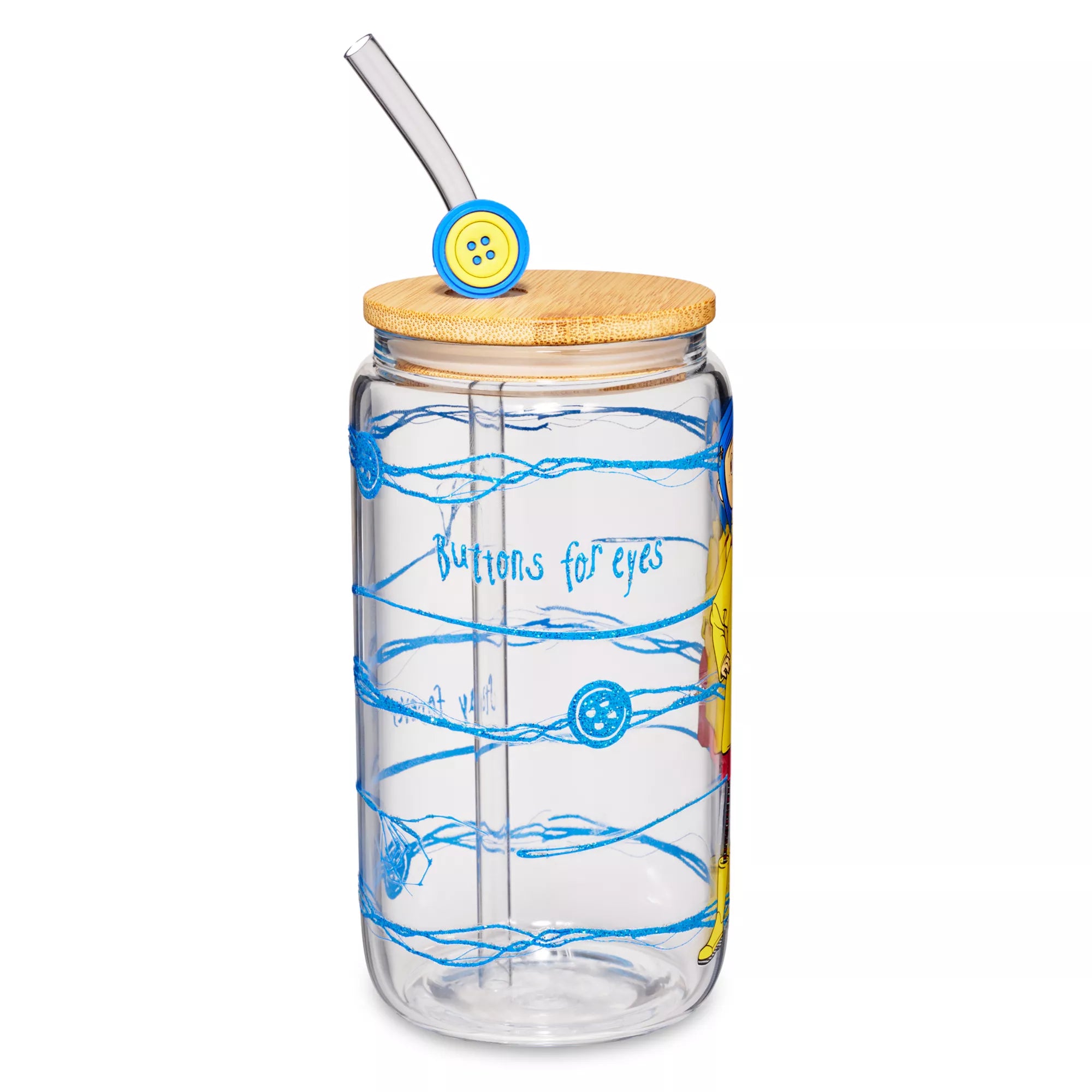 Striped Coraline Cup with Straw