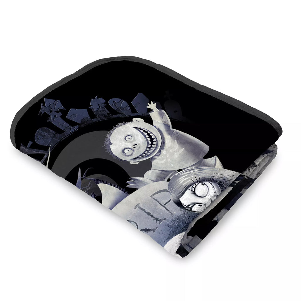 The Nightmare Before Christmas Graveyard Fleece Blanket