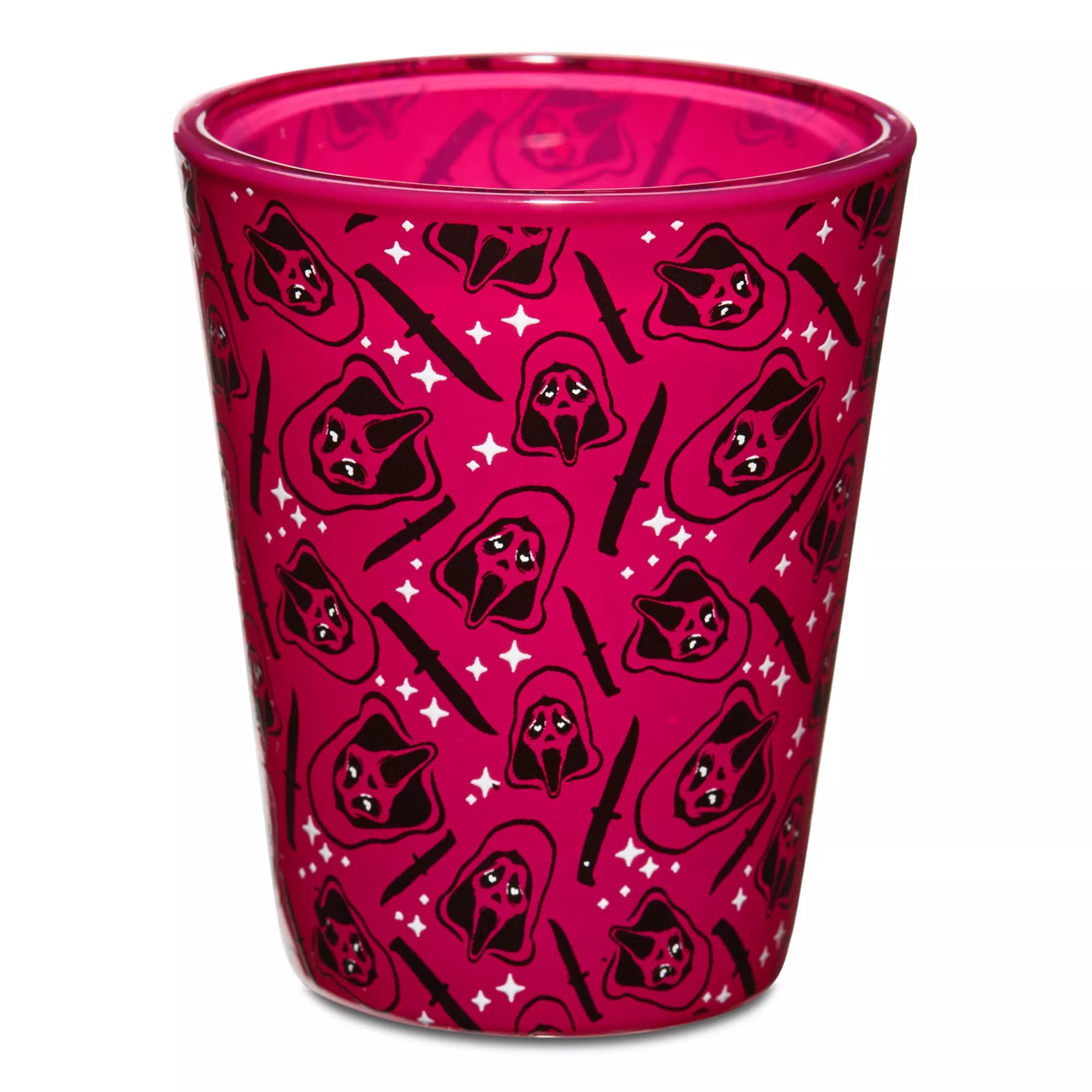Pink Ghost Face Shot Glass - 2 oz.