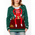 Light-Up Snoop on the Stoop Chain Christmas Sweater