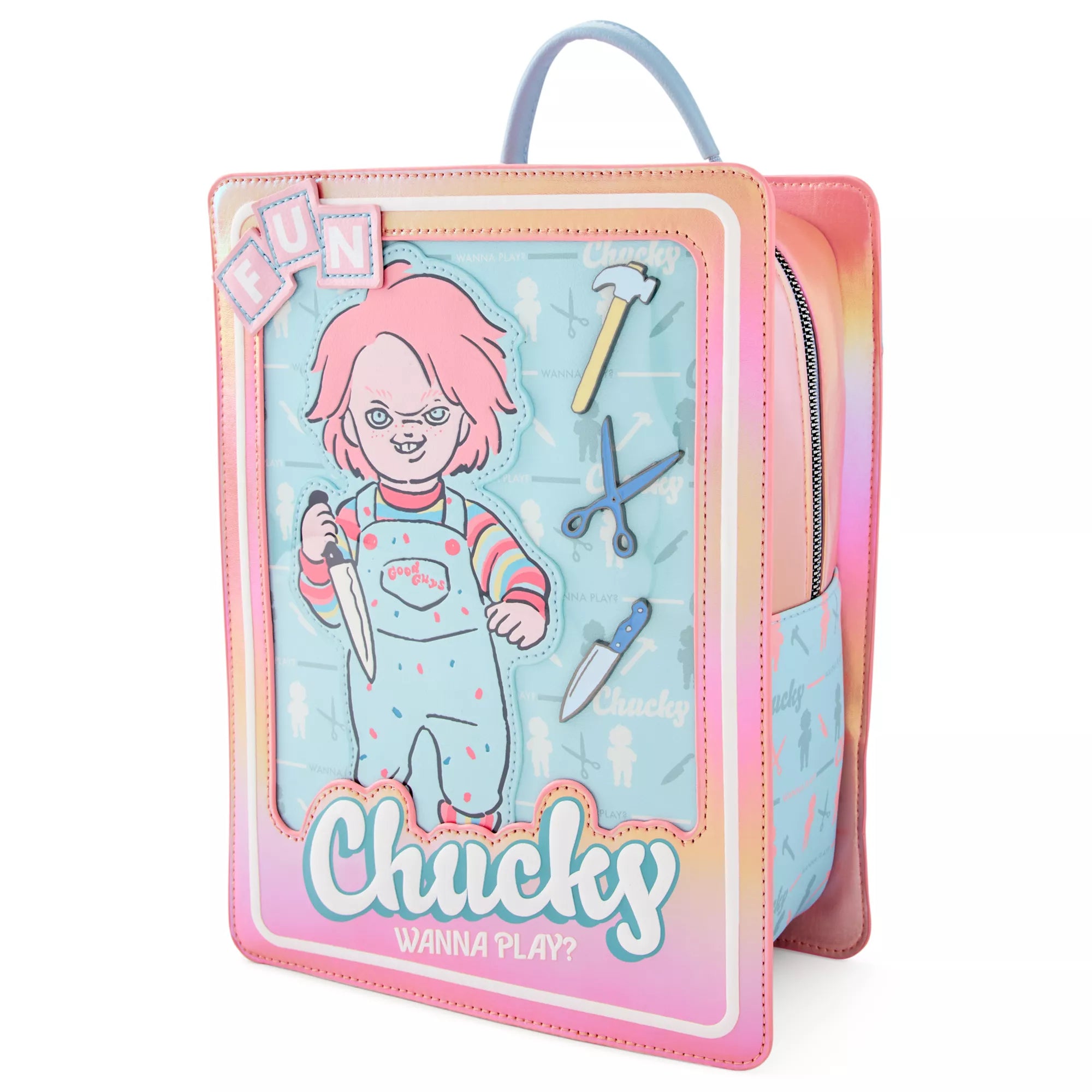 Pastel Chucky Box Mini Backpack