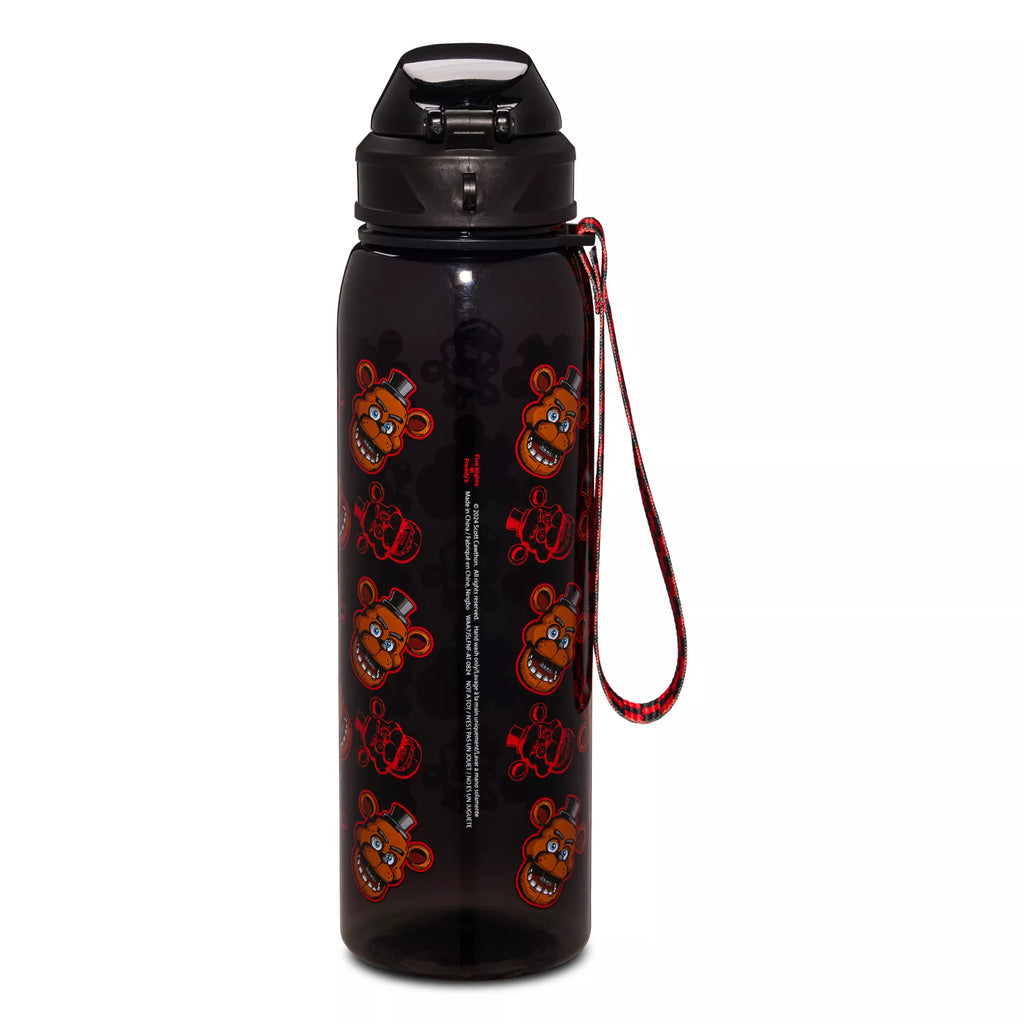 Five Nights at Freddy's Flip Top Water Bottle with Removeable Handle - 32 oz.