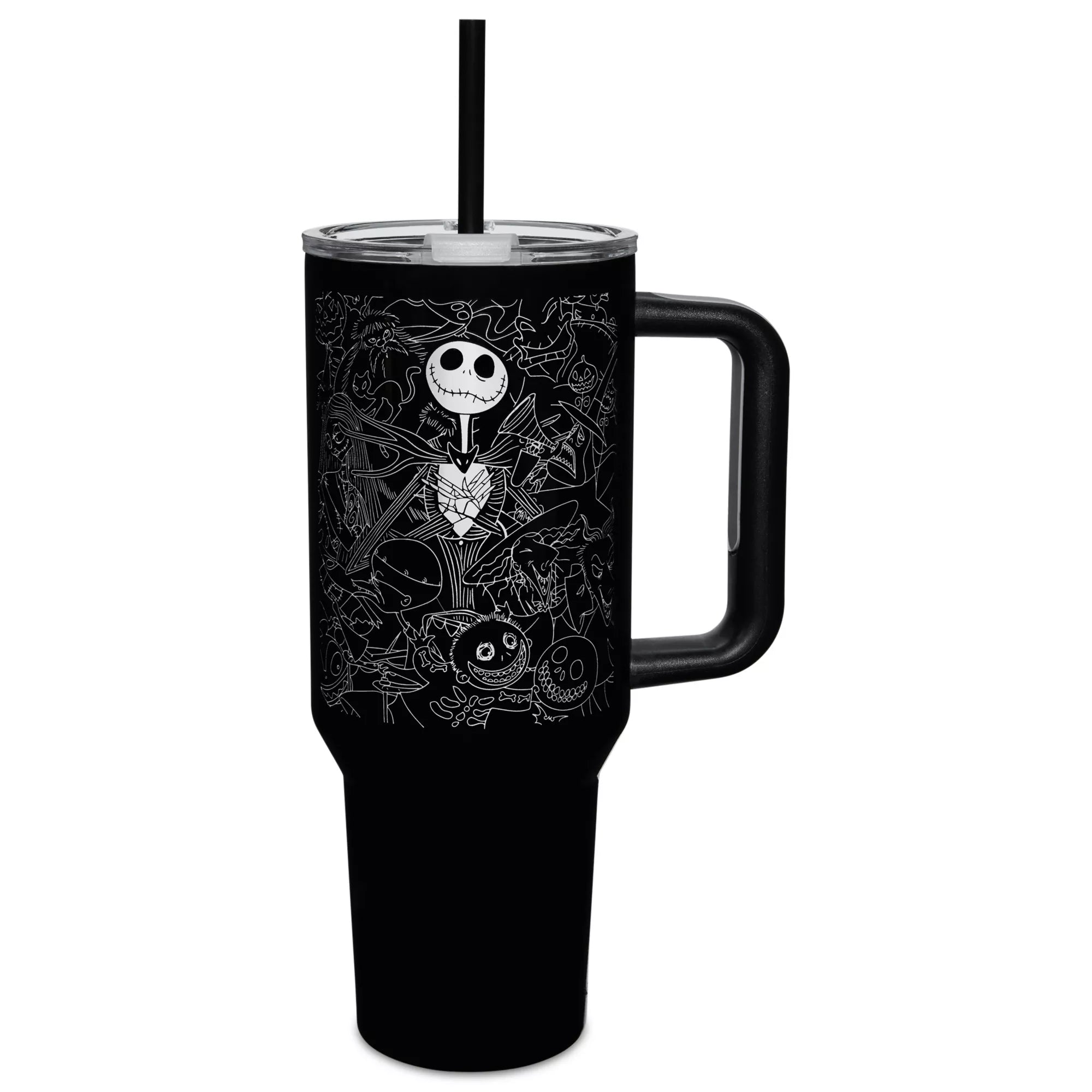The Nightmare Before Christmas Travel Tumbler with Straw - 40 oz.
