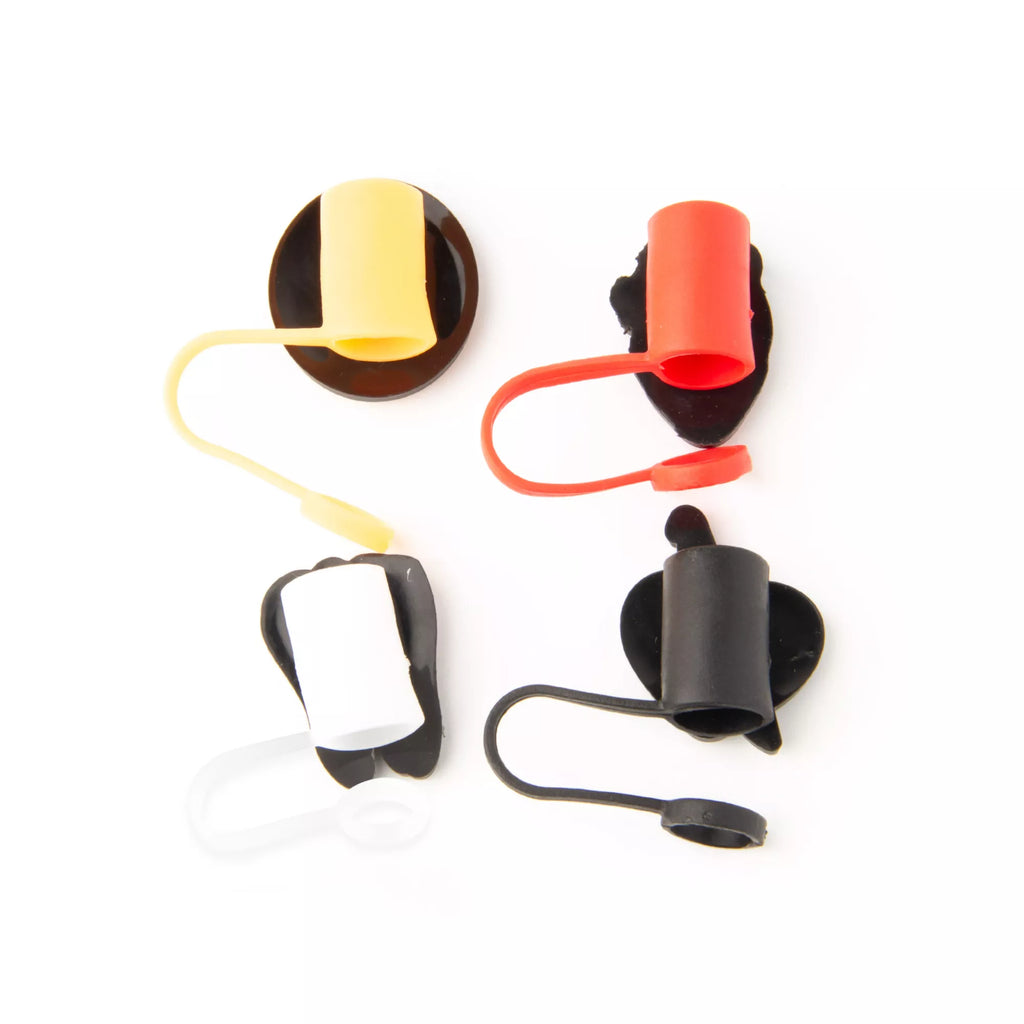 Multi-Pack Body Part Straw Toppers - 4 Pack