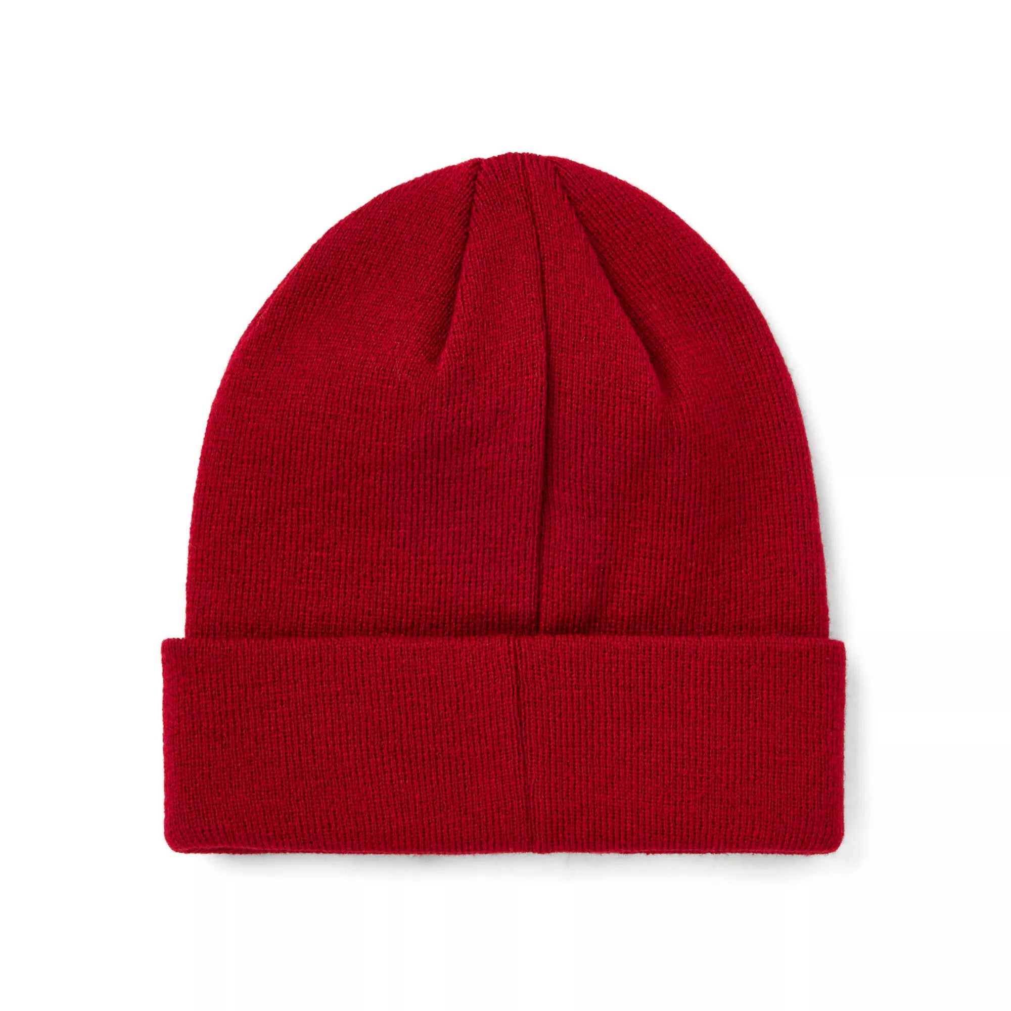 Red Skull Cuff Beanie Hat