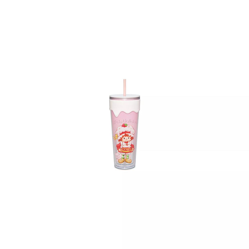 Strawberry Shortcake Life is Delicious Cup with Straw - 26 oz.