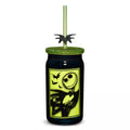 Your Worst Nightmare Rhinestone Glass with Straw 15 oz. - The Nightmare Before Christmas