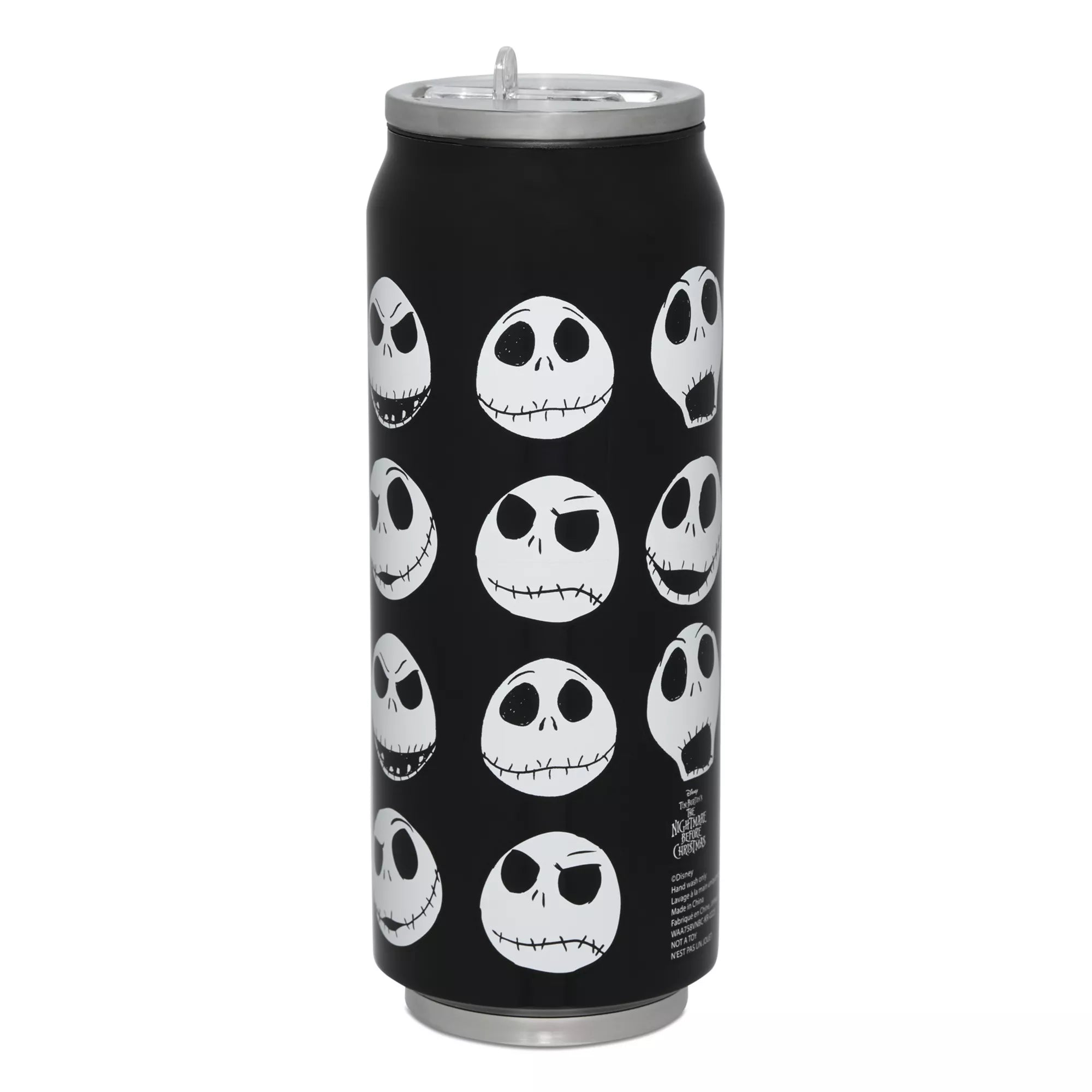 Jack Skellington Can Water Bottle 17 oz. - The Nightmare Before Christmas