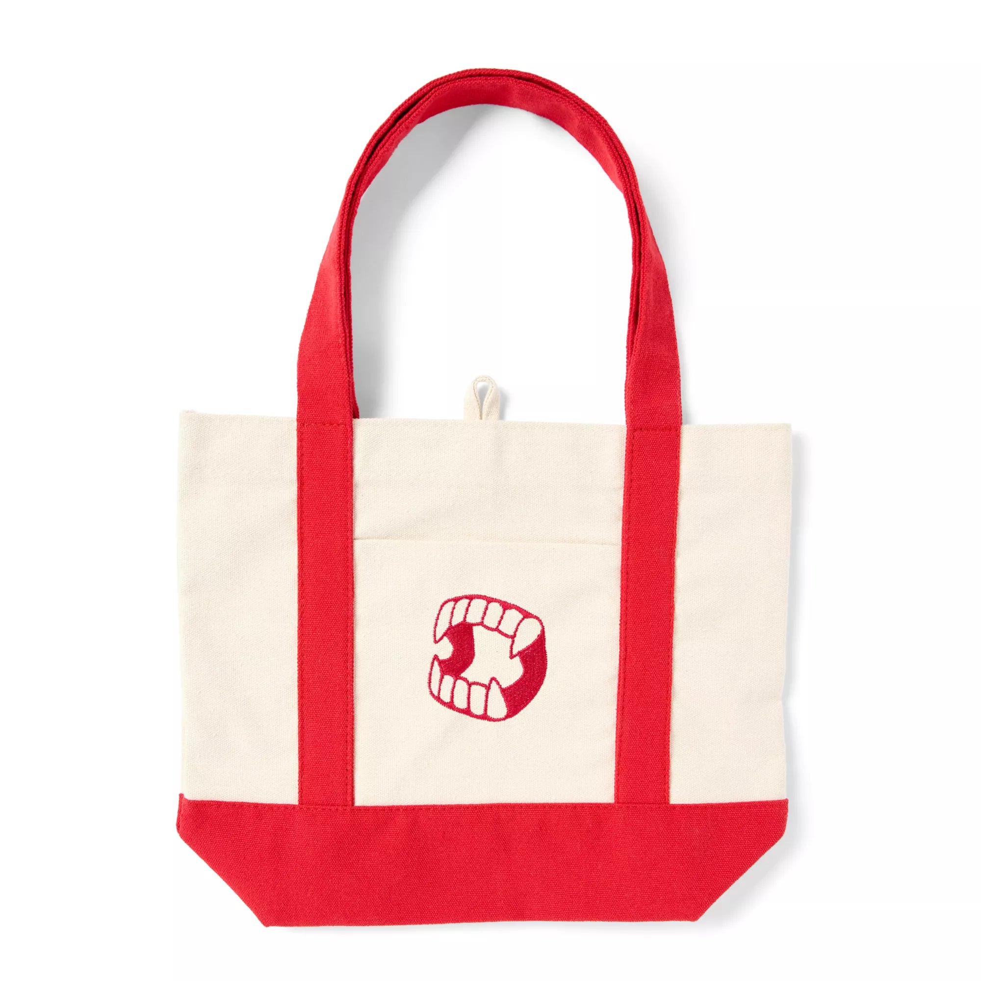 Vampire Fangs Mini Tote Bag