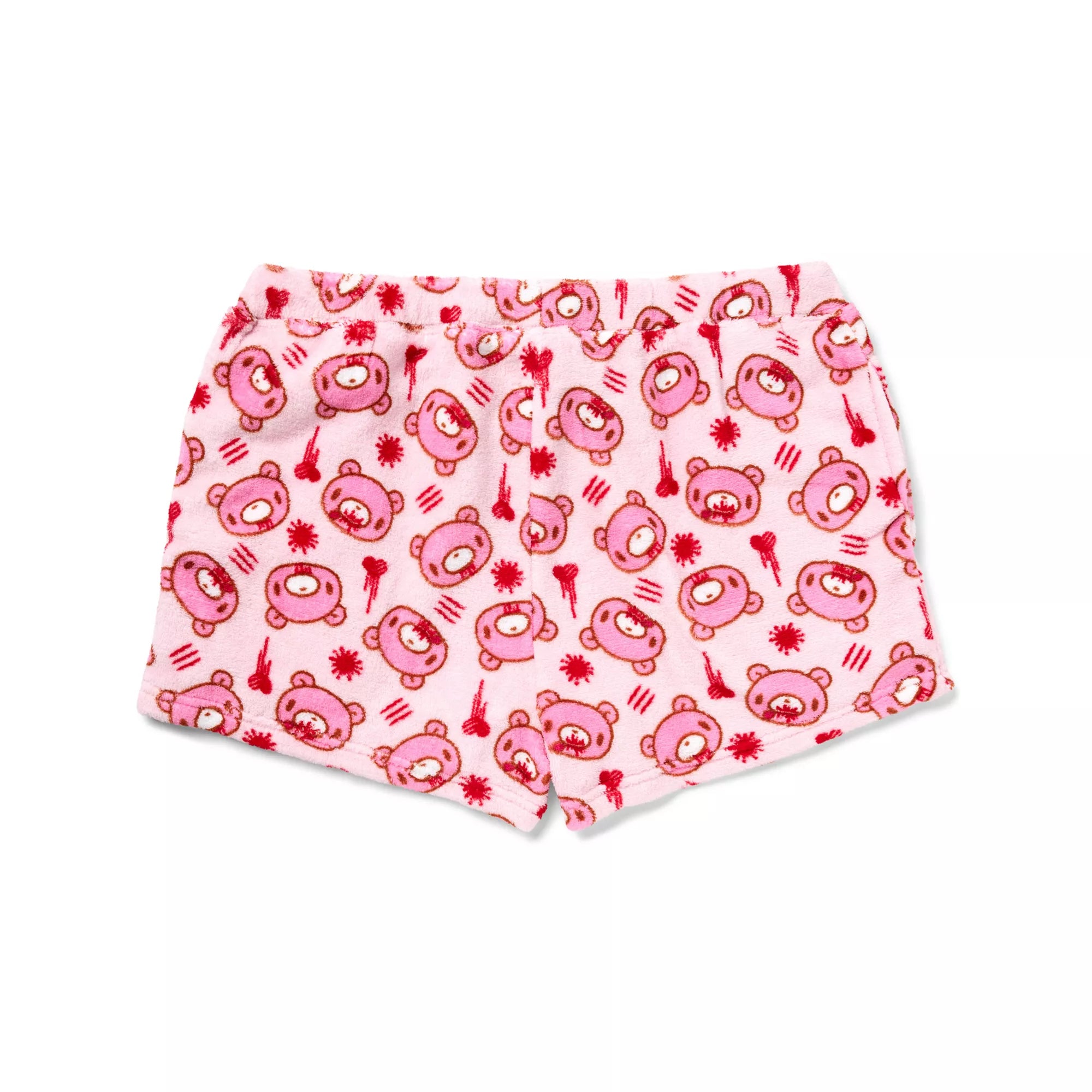 Pink Gloomy Bear Plush Lounge Shorts