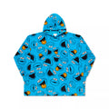 Cookie Monster Wearable Fleece Blanket