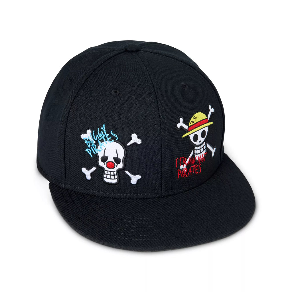 One Piece Buggy and Straw Hat Pirates Snapback Hat