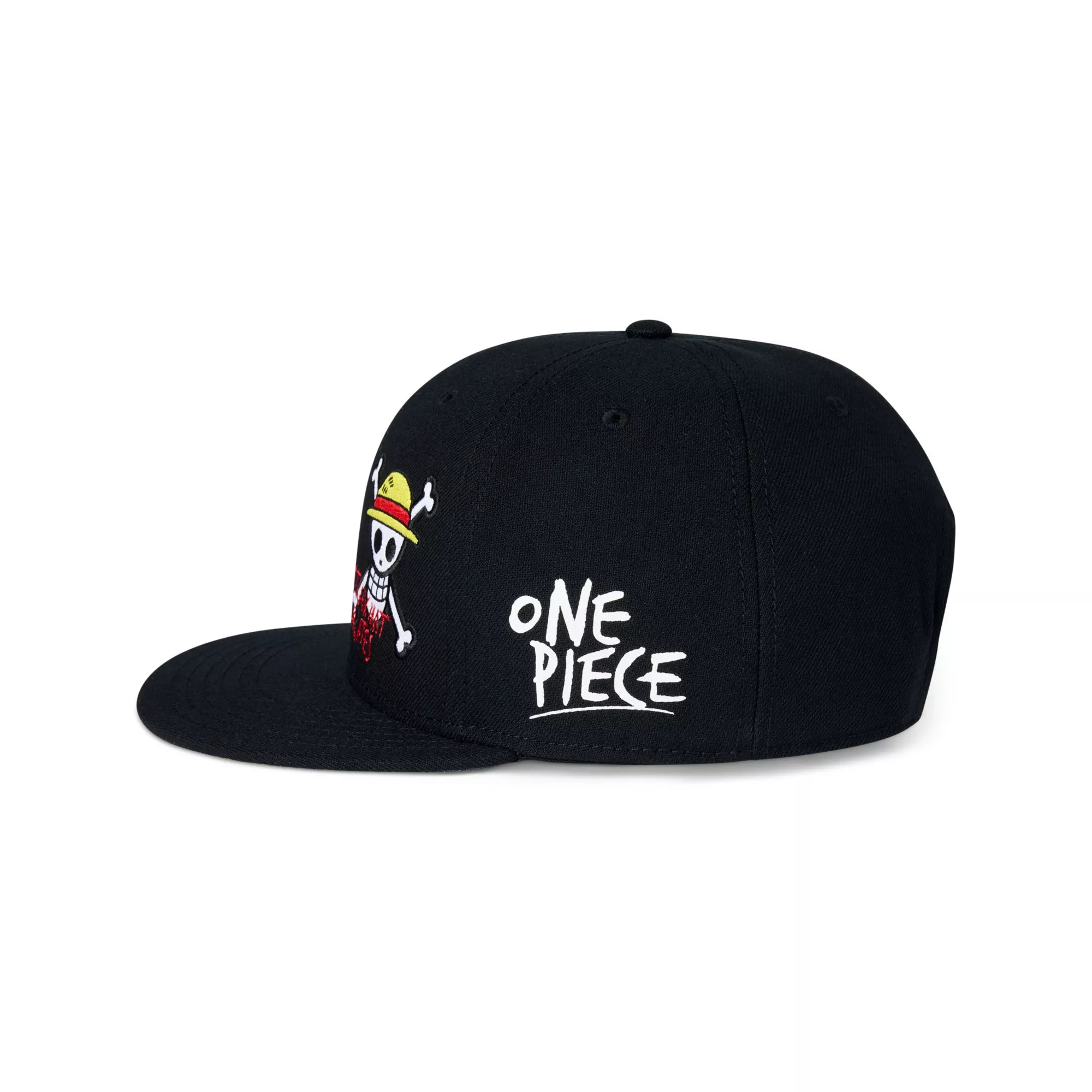 One Piece Buggy and Straw Hat Pirates Snapback Hat