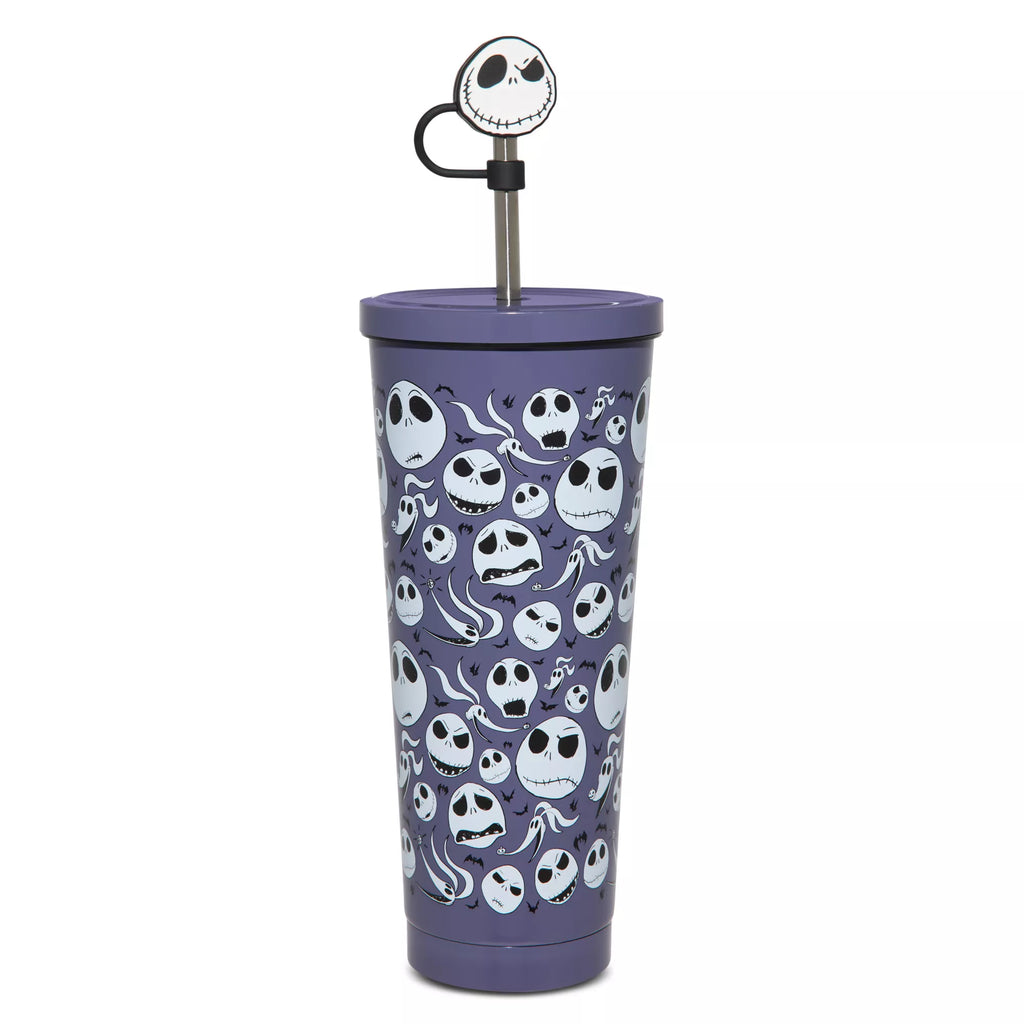 Jack Skellington Cup with Straw - 16 oz. - The Nightmare Before Christmas