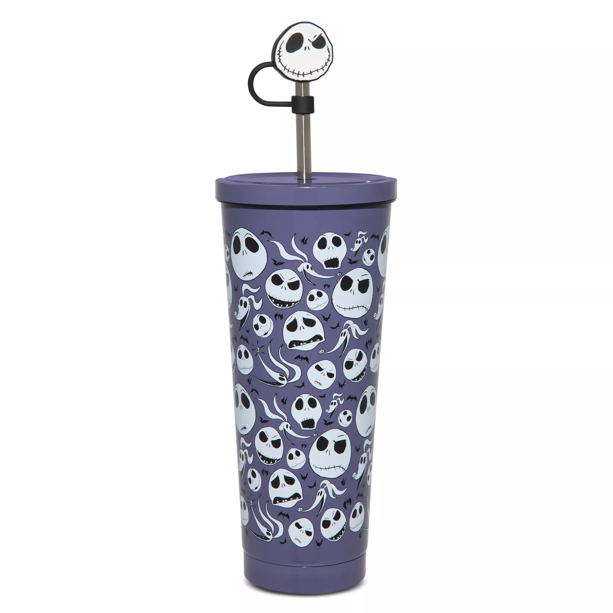 Jack Skellington Cup with Straw - 16 oz. - The Nightmare Before Christmas