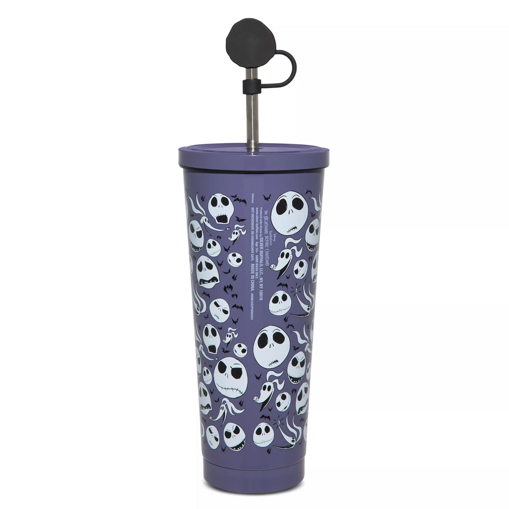 Jack Skellington Cup with Straw - 16 oz. - The Nightmare Before Christmas