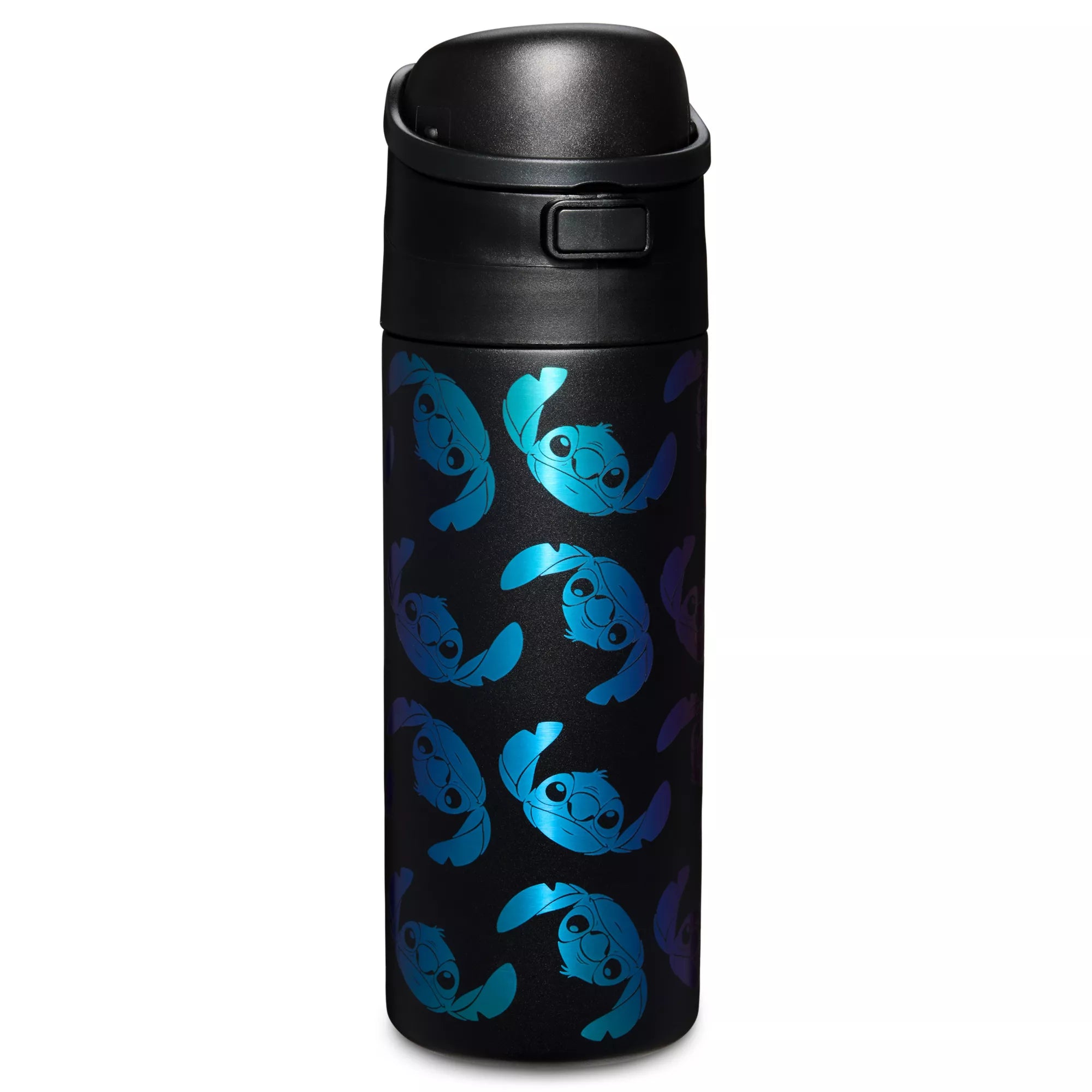 Stitch Foil Flip Top Water Bottle 24 oz. - Lilo & Stitch