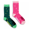 Wicked Glinda and Elphaba Plush Crew Socks - 2 Pair