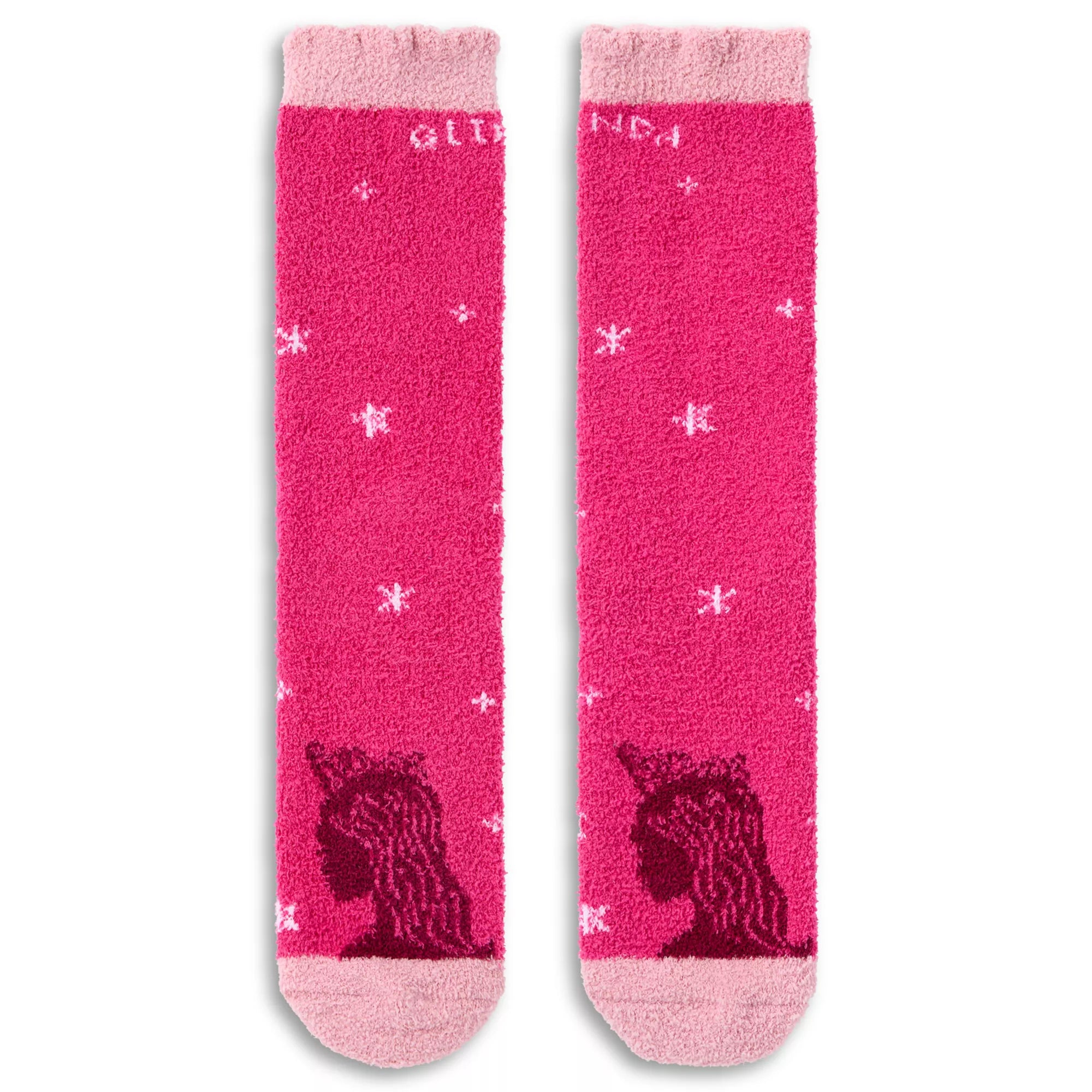Wicked Glinda and Elphaba Plush Crew Socks - 2 Pair