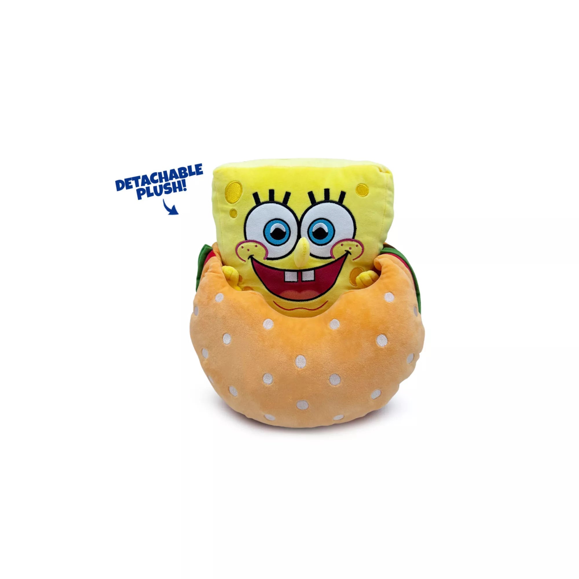 SpongeBob SquarePants Krabby Patty Plush - Youtooz