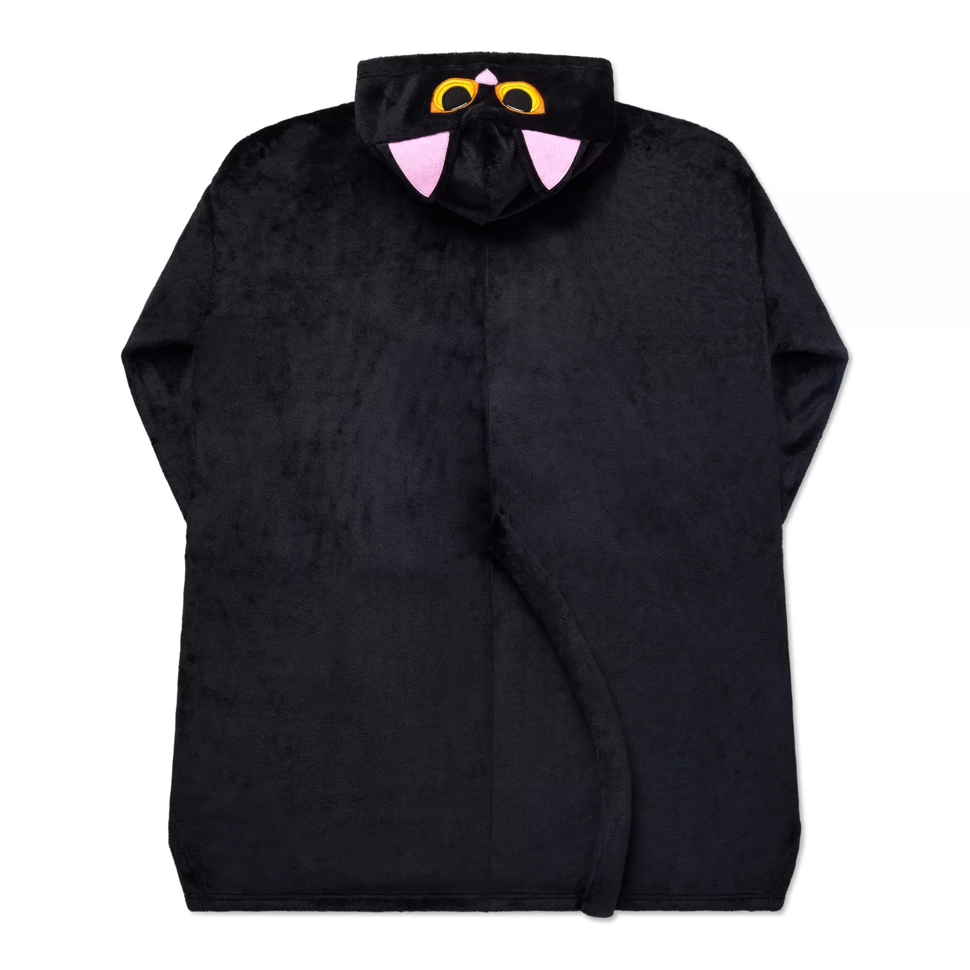 Black Cat Wearable Fleece Blanket