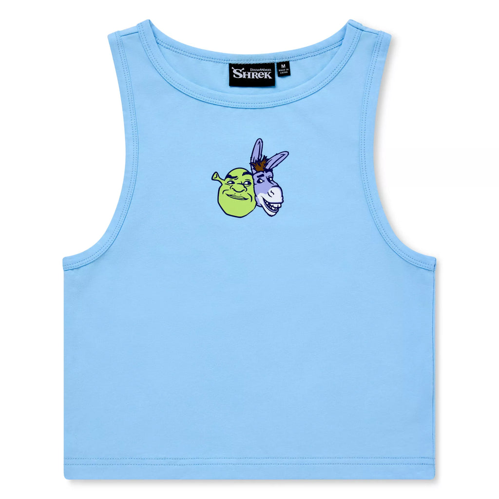 Shrek and Donkey Tank Top and Shorts Set - Shrek