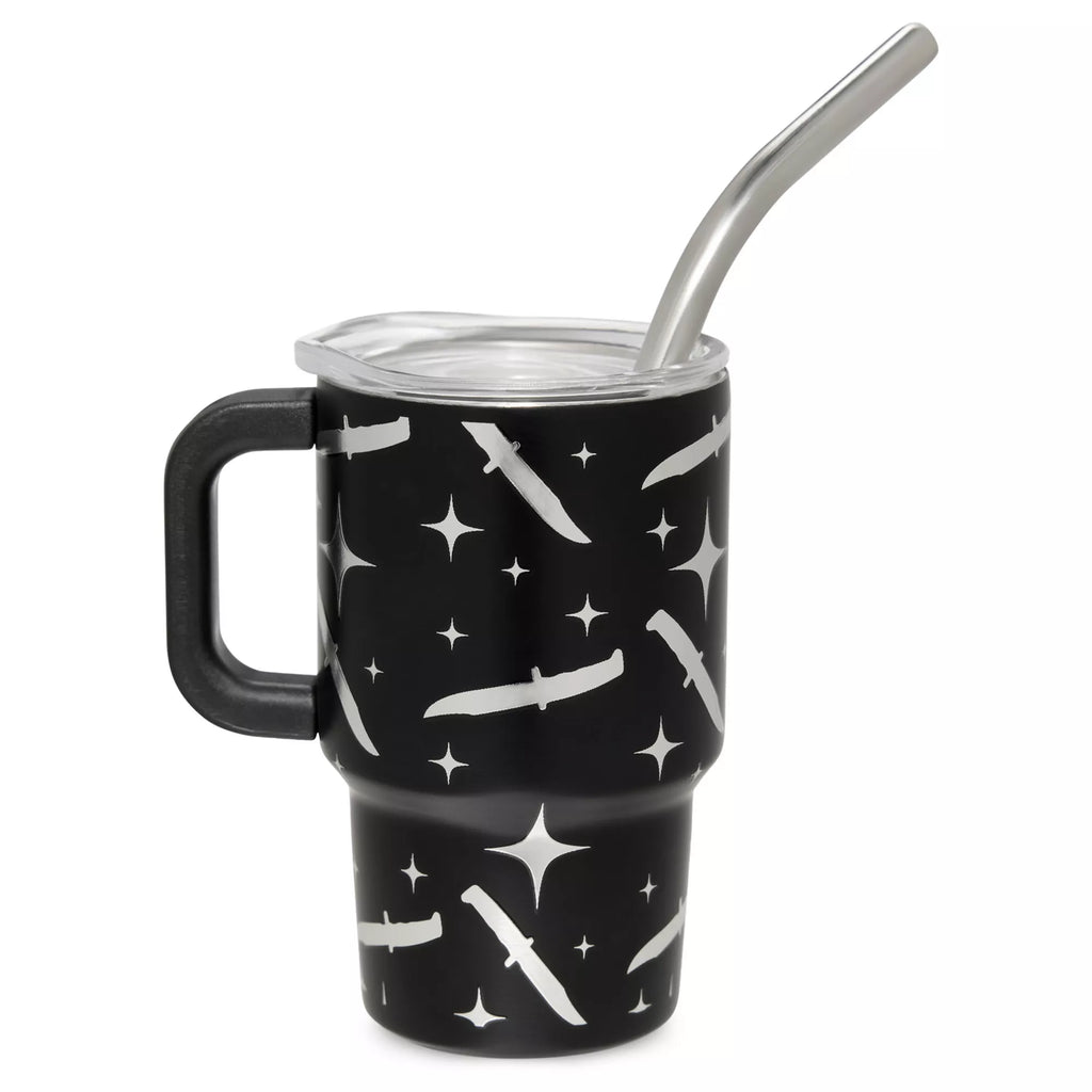 Ghost Face 3D Mini Tumbler with Straw - 3 oz.
