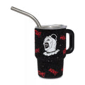 Art the Clown Rhinestone Mini Travel Tumbler with Straw 3 oz. - Terrifier