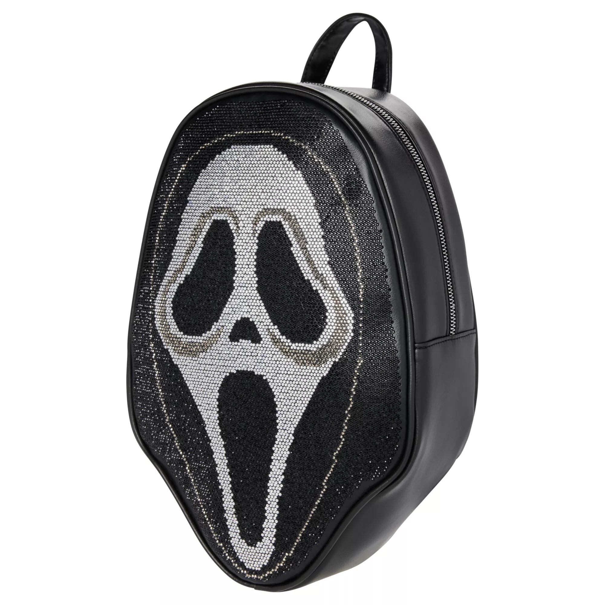 Ghost Face Rhinestone Mini Backpack