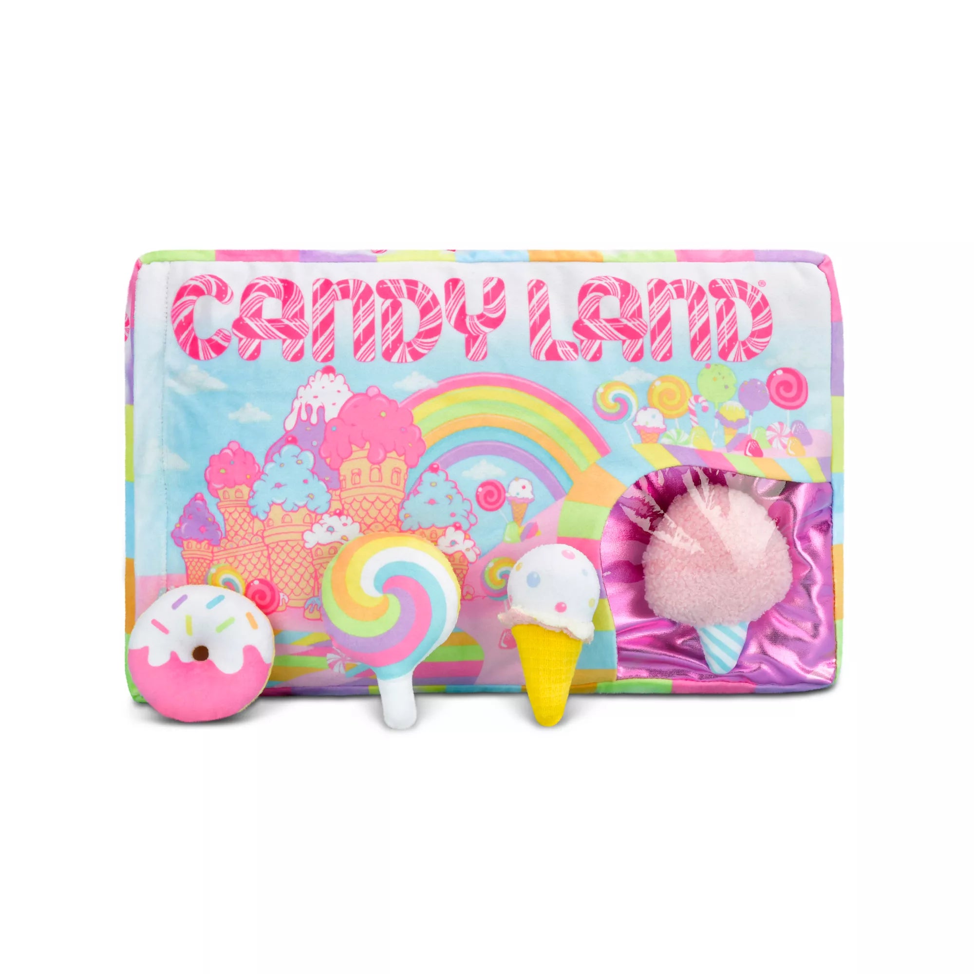 Candy Land Board Game Mini Plush Pillow Set