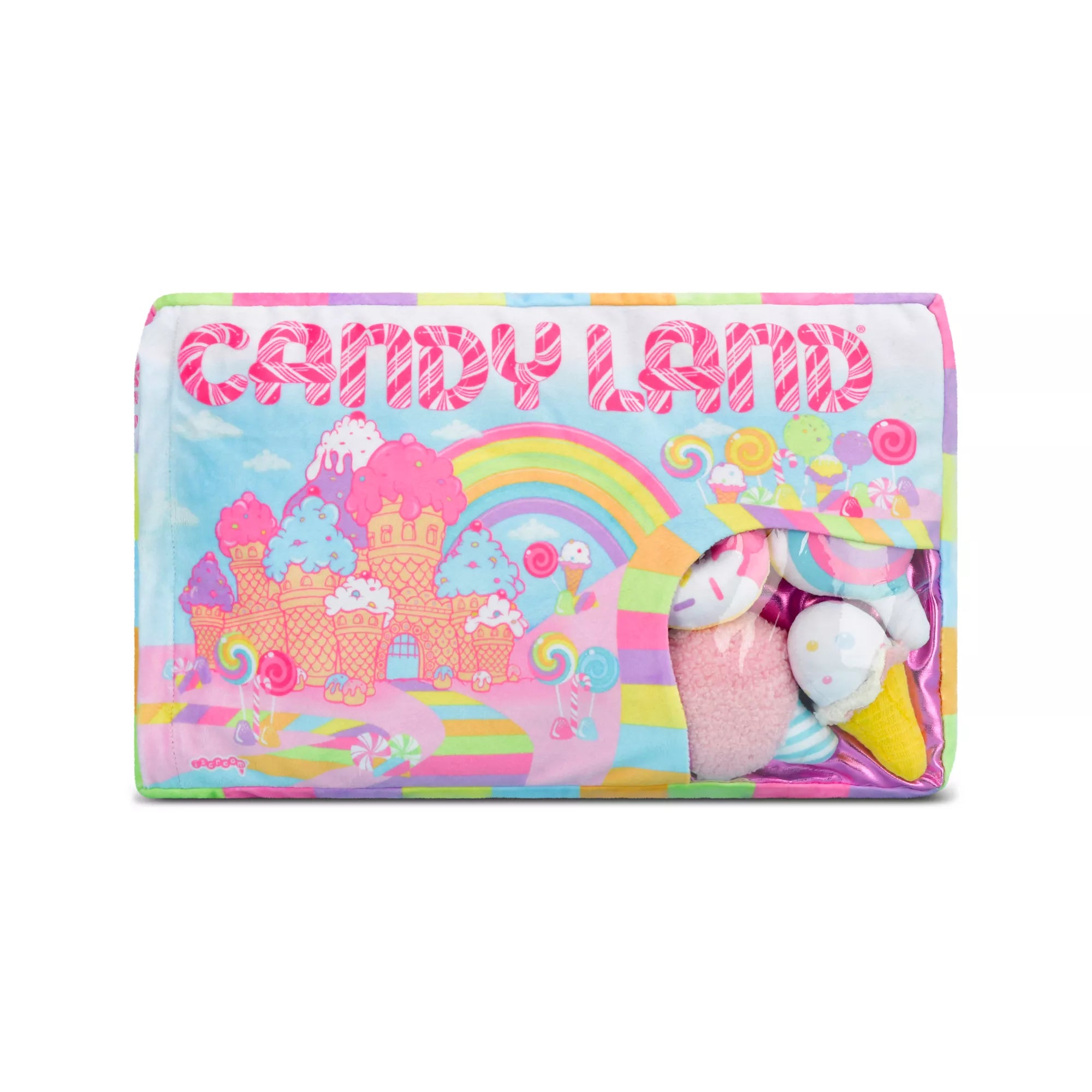 Candy Land Board Game Mini Plush Pillow Set
