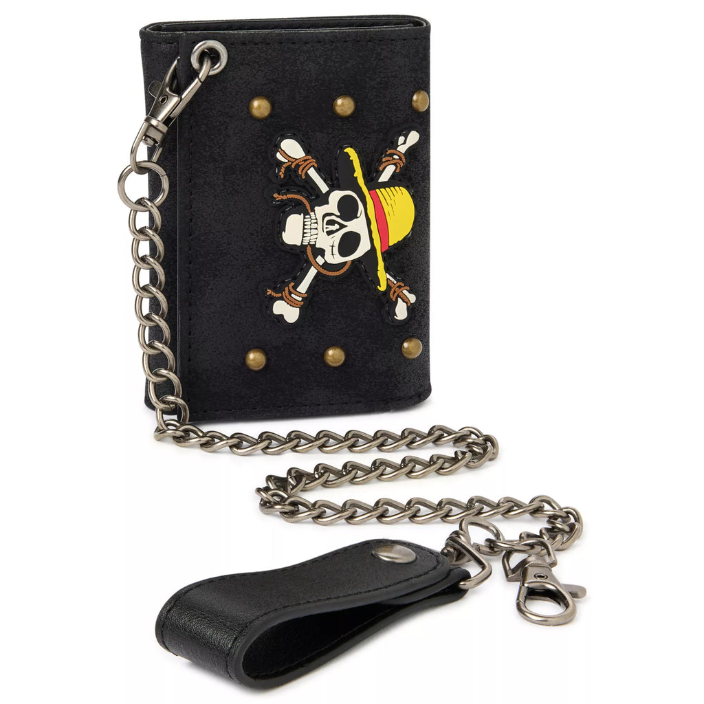 One Piece Straw Hat Crew Chain Wallet