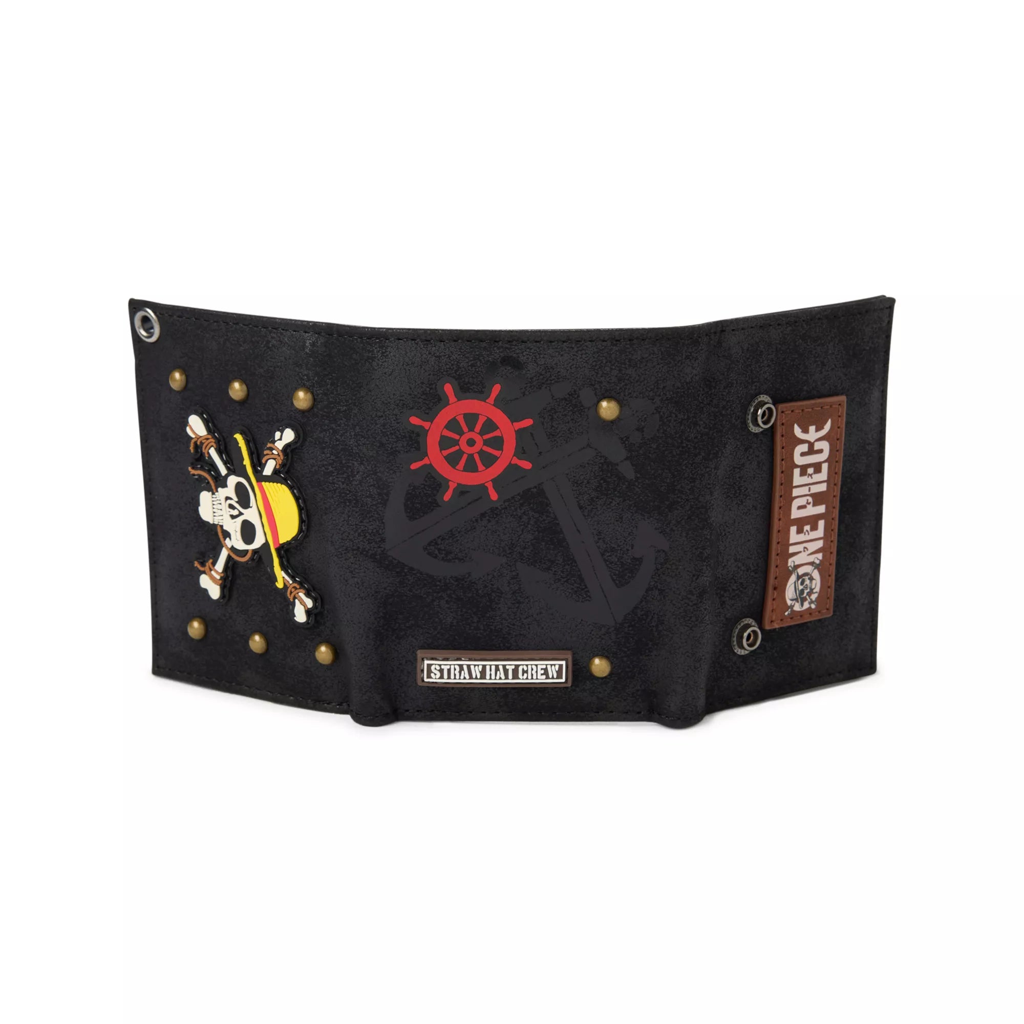 One Piece Straw Hat Crew Chain Wallet