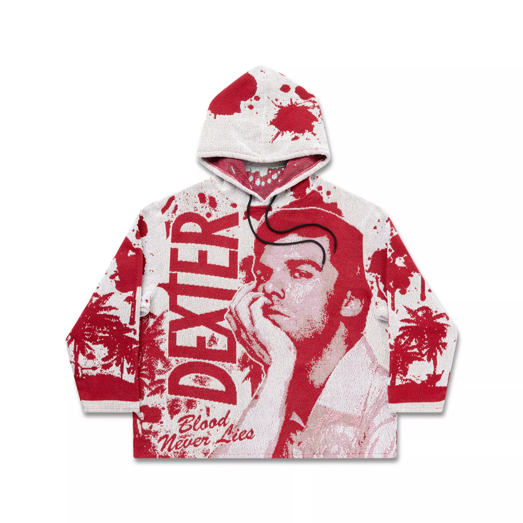 Dexter Blood Splatter Jacquard Hoodie
