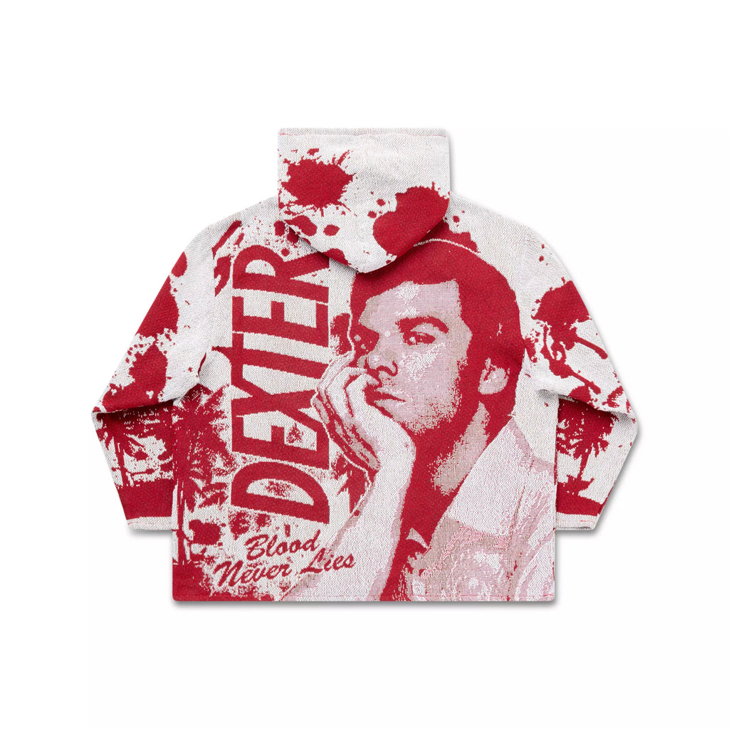 Dexter Blood Splatter Jacquard Hoodie