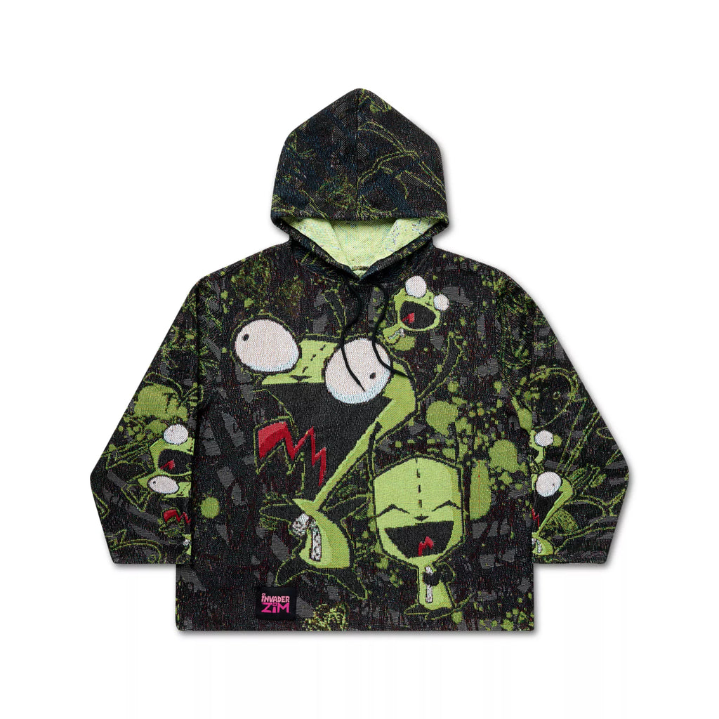 Invader Zim GIR Jacquard Hoodie
