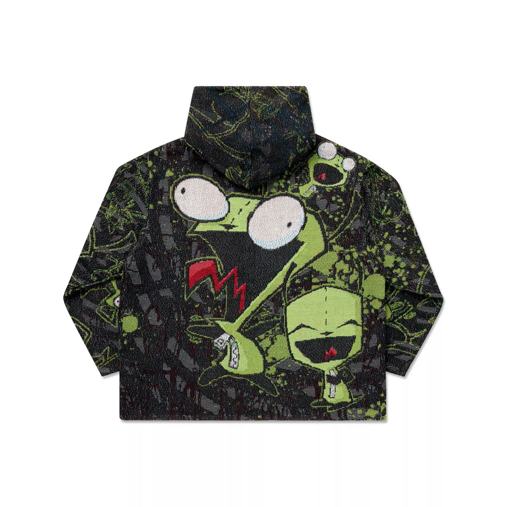 Invader Zim GIR Jacquard Hoodie